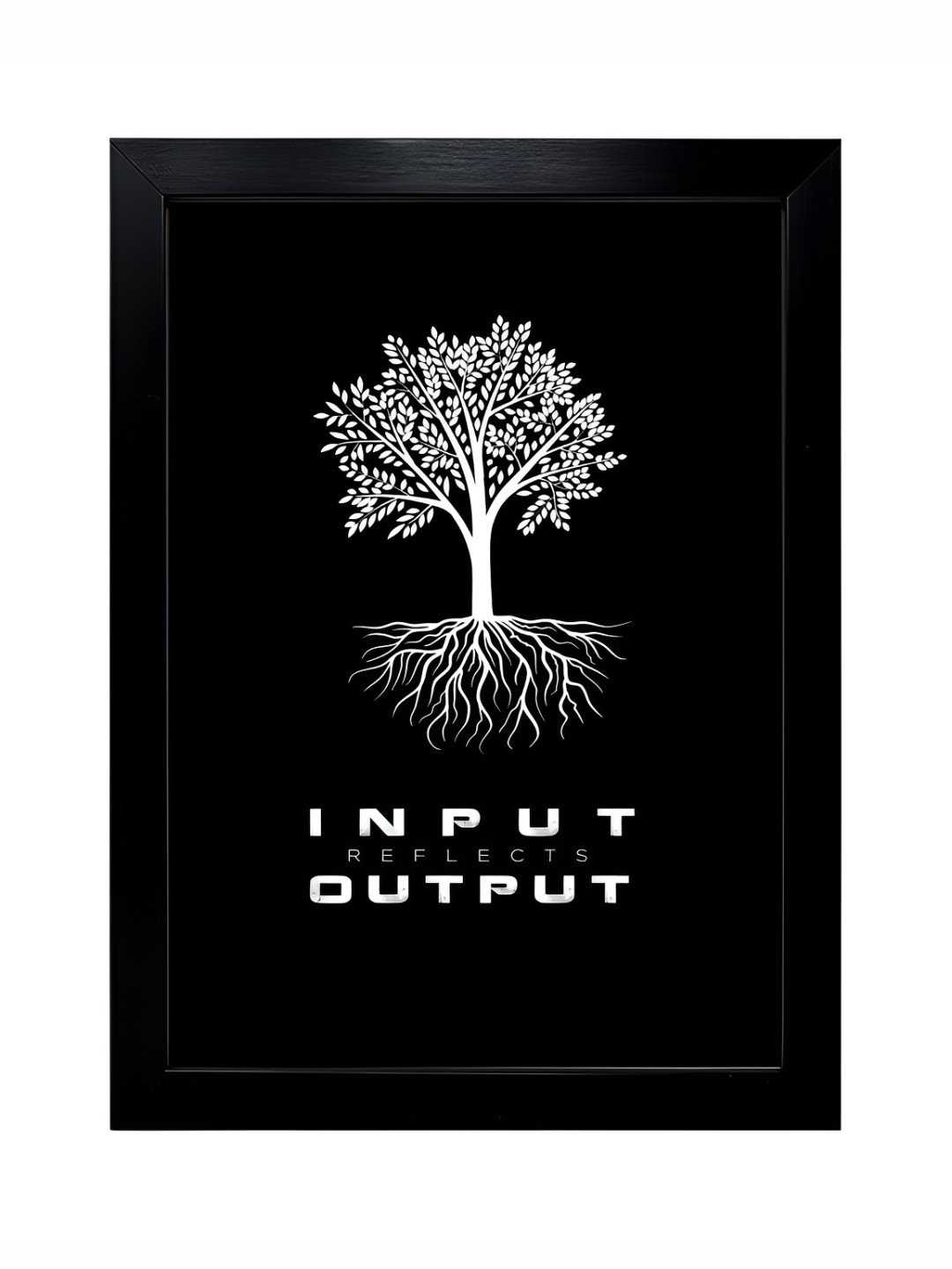 

Hawai Black & White Motivational Quote Wooden Photo Frame