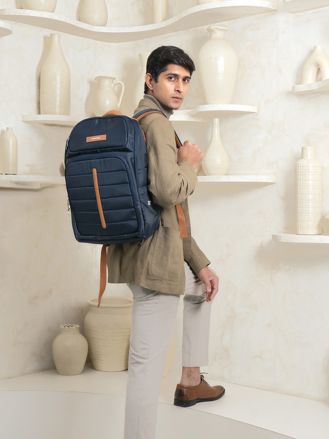 

Assembly Unisex Backpack, Blue