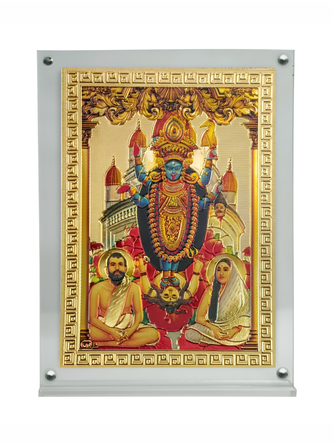 

Hawai Gold Toned & Yellow Kali Mata Acrylic Photo Frame