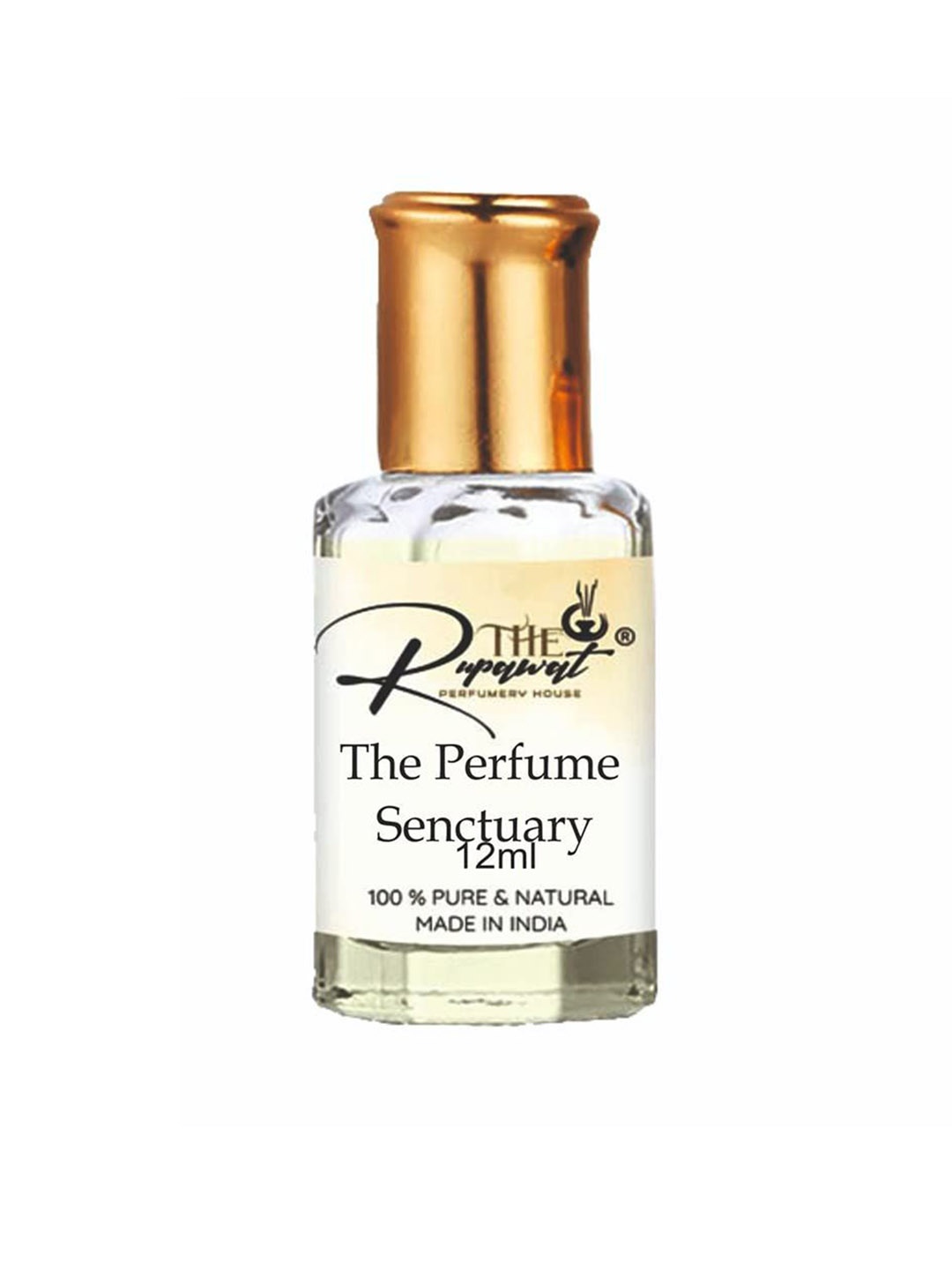 

THE RUPAWAT Perfumery House The Perfume Senctuary Natural & Alcohol Free Attar - 12 ml, Transparent