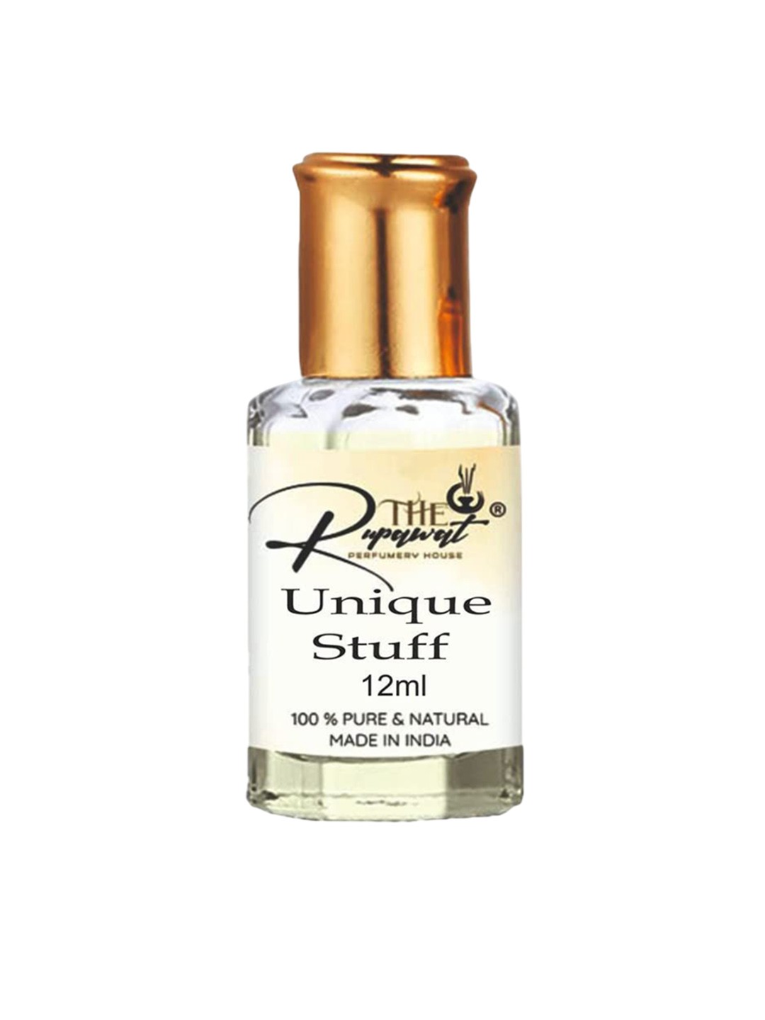 

THE RUPAWAT Perfumery House Unique Stuff Natural & Alcohol Free Attar - 12 ml, Transparent