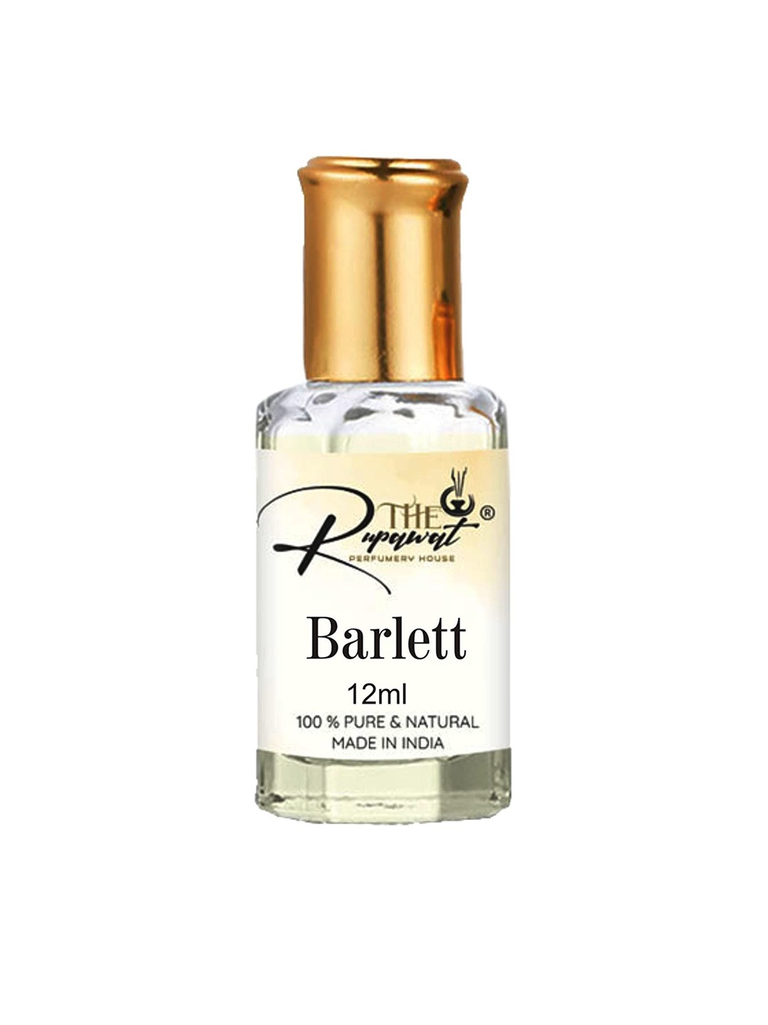 

THE RUPAWAT Perfumery House Barlett Natural & Alcohol Free Attar - 12 ml, Transparent