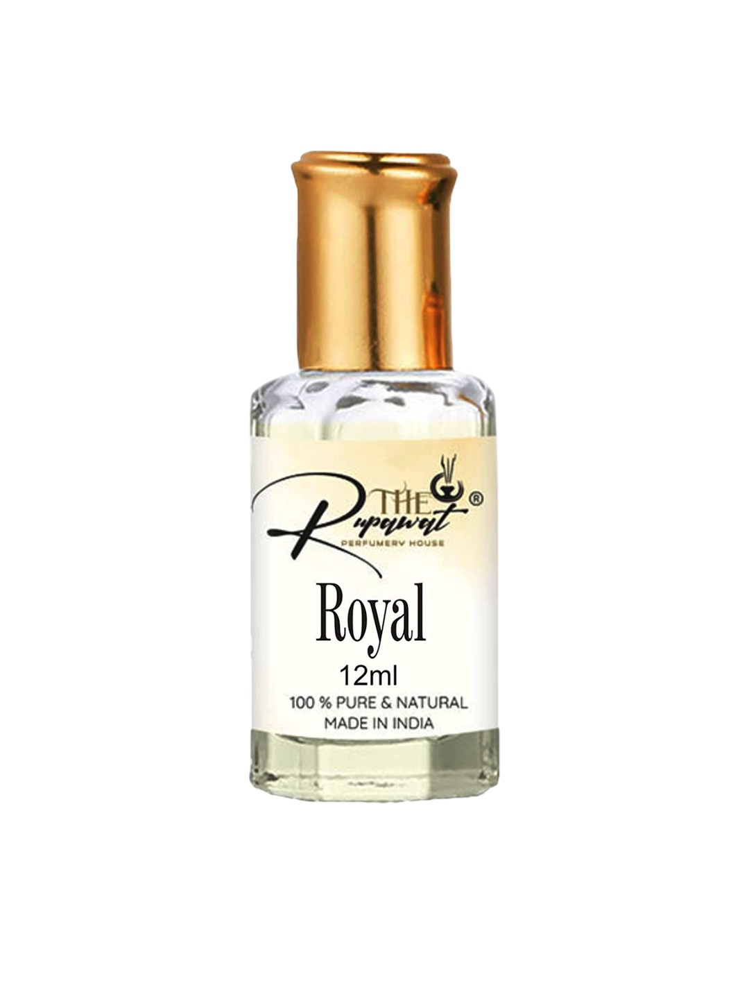 

THE RUPAWAT Perfumery House Royal_N Natural & Alcohol Free Attar - 12 ml, Transparent