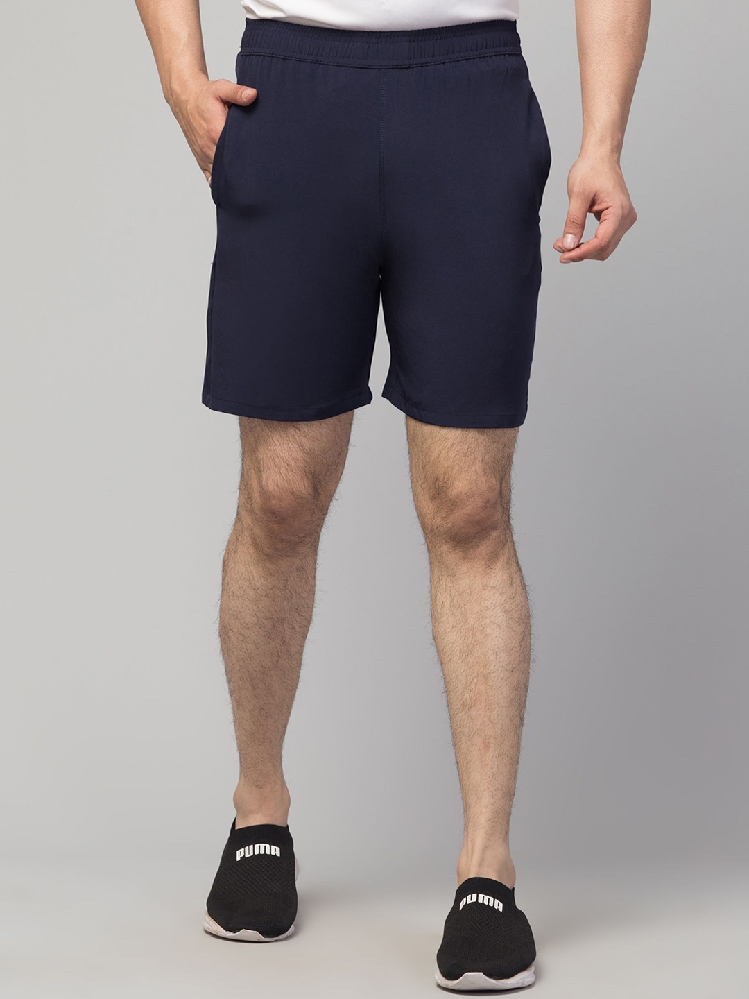 

DRAXSTAR Men Running Shorts, Navy blue