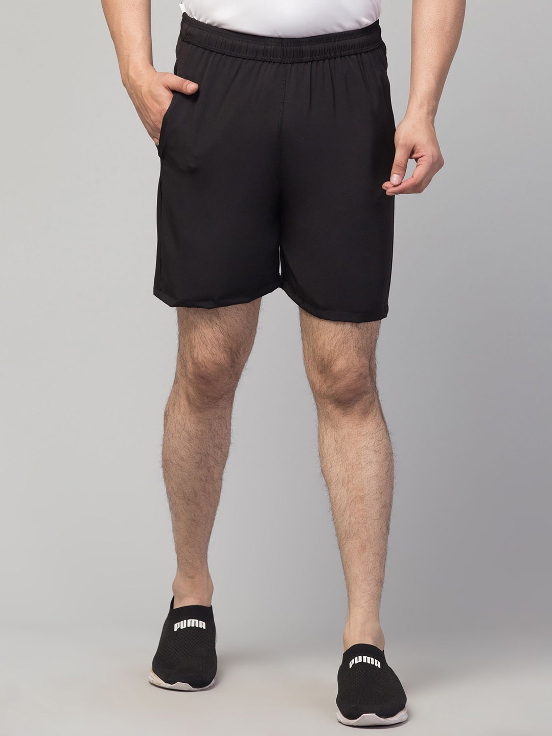 

HIRRUX Men Running Shorts, Black