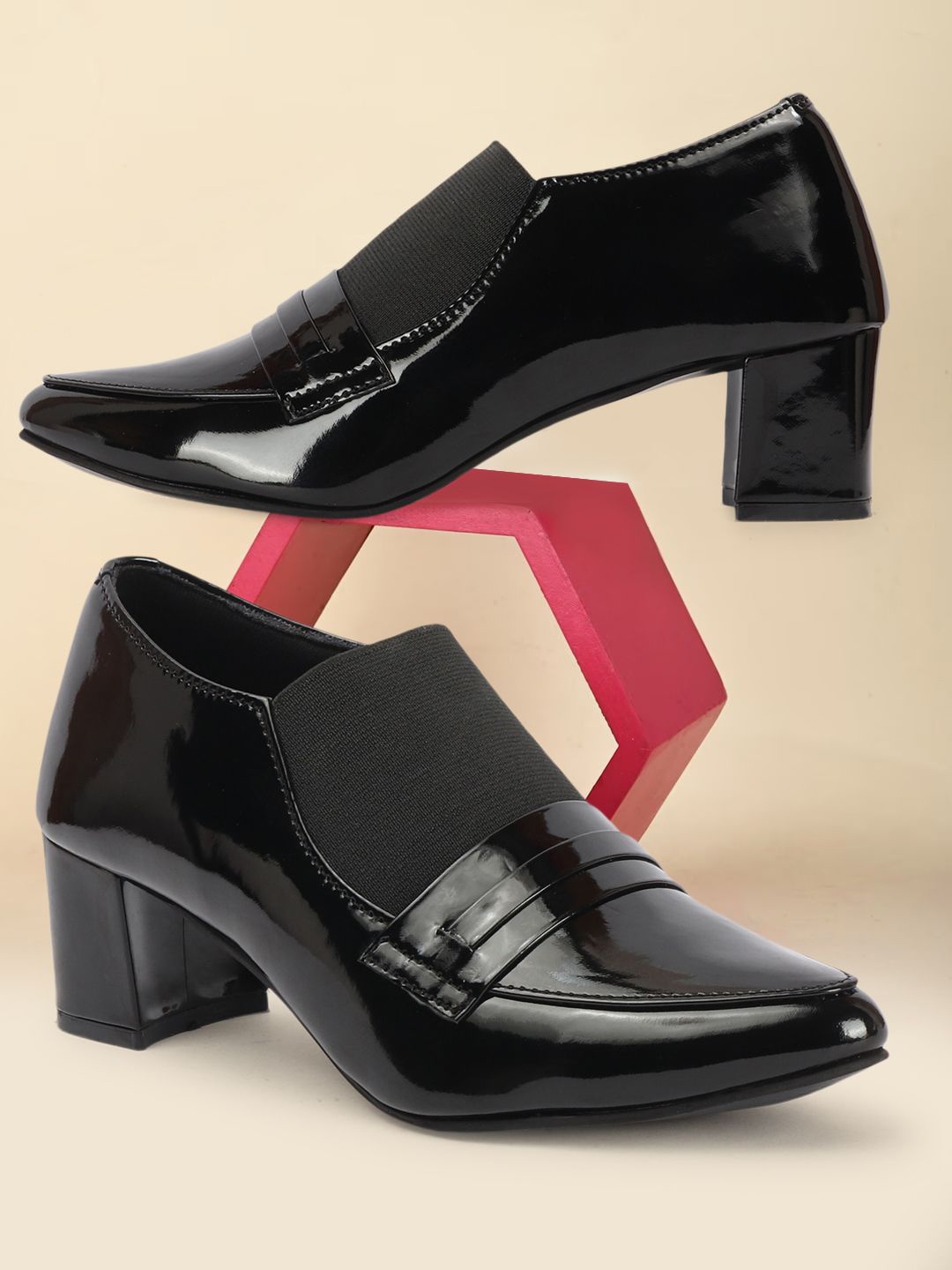 

Colo Block Pumps, Black