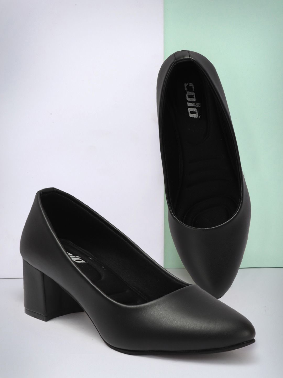 

Colo Block Pumps, Black