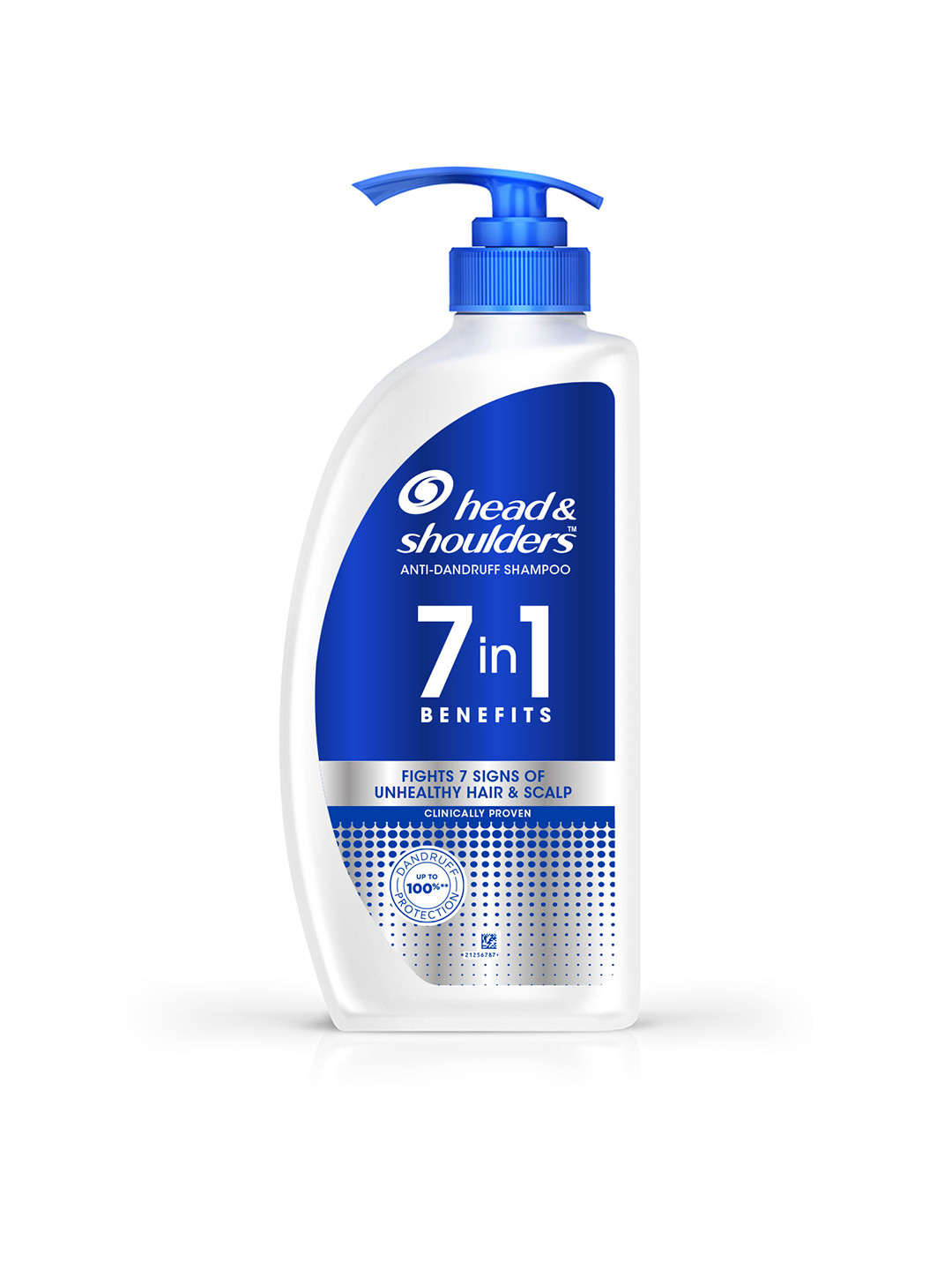

Head & Shoulders 7-in-1 Benefits Anti-Dandruff Shampoo - 650ml, Blue