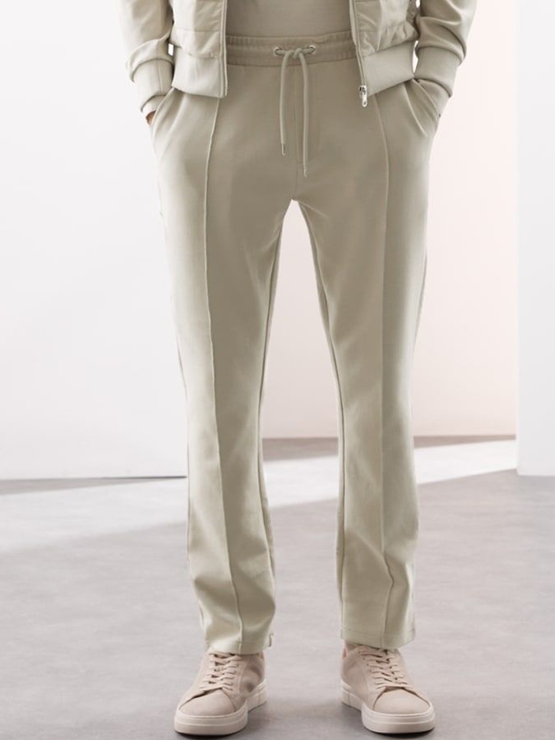 

Marks & Spencer Men Mid Rise Track Pants, Grey
