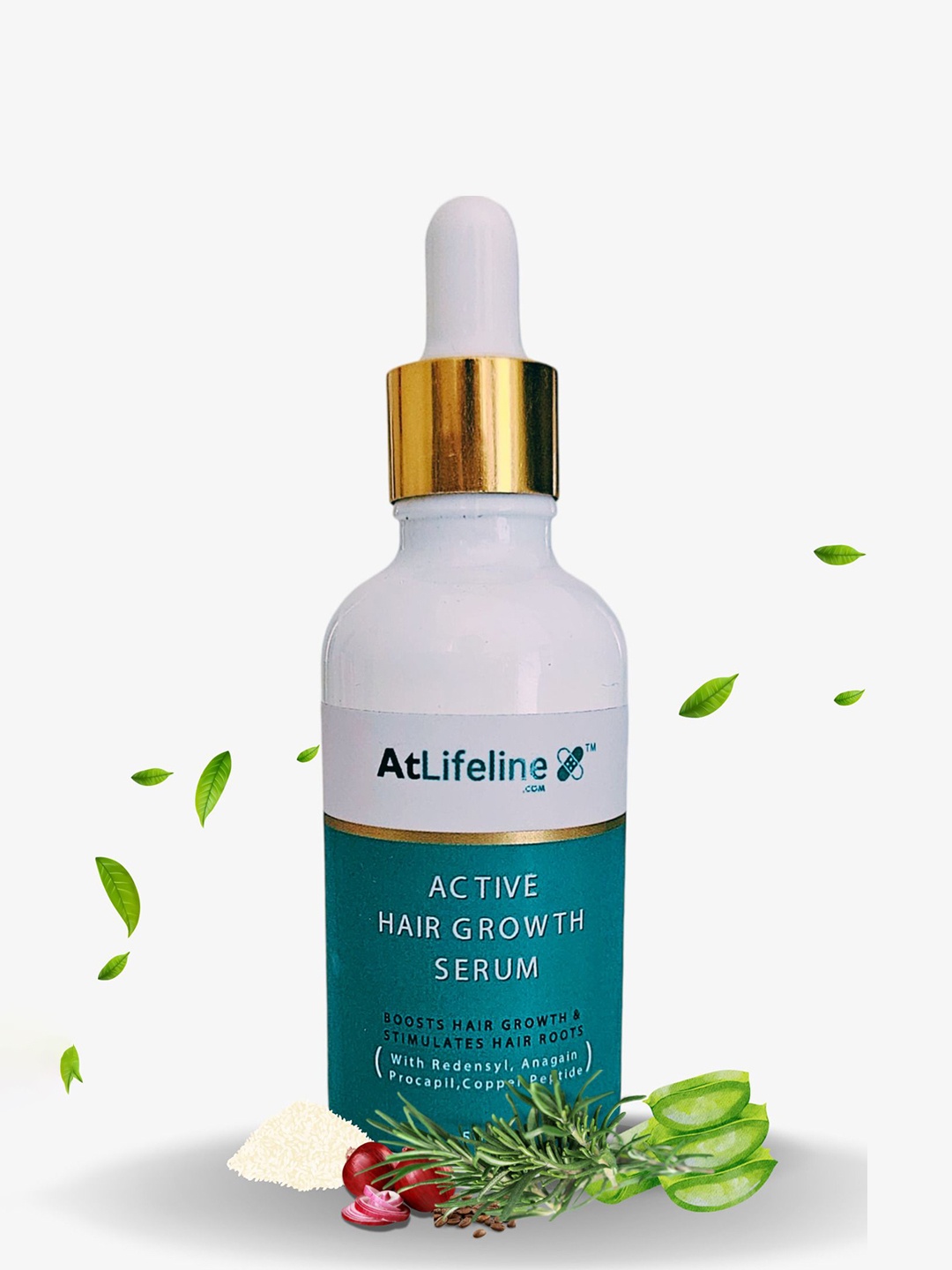 

Atlifeline Active Hair Growth Serum With Procapil - 50 ml, Blue