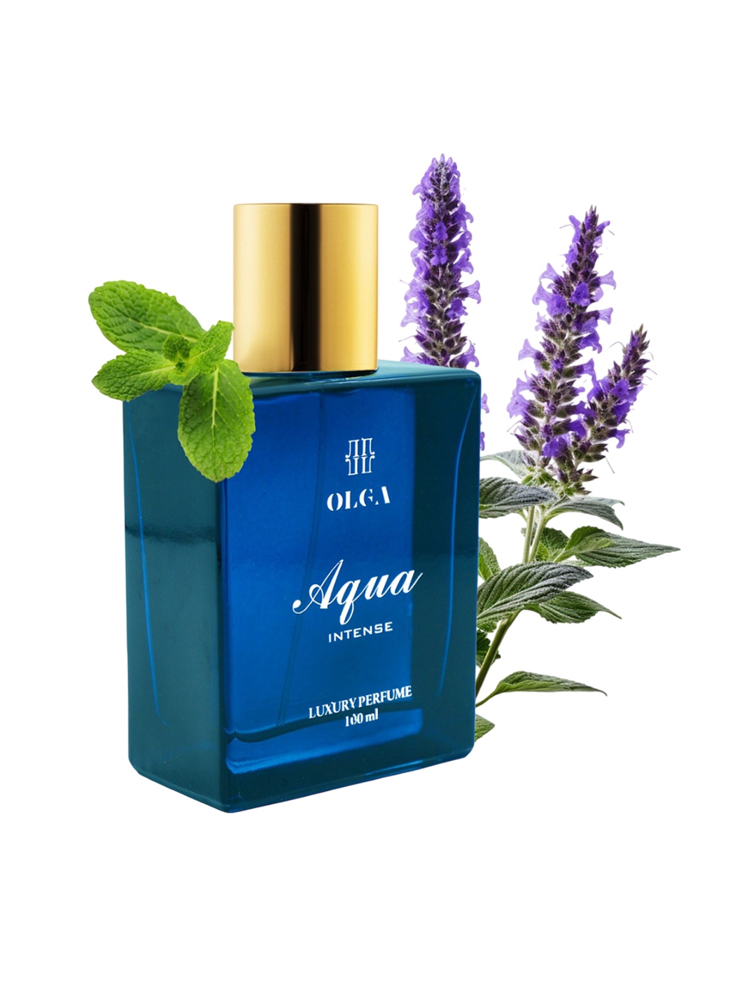 

OLGA PERFUMES Acqua Intense Long Lasting Eau De Parfum - 100 ml, Blue
