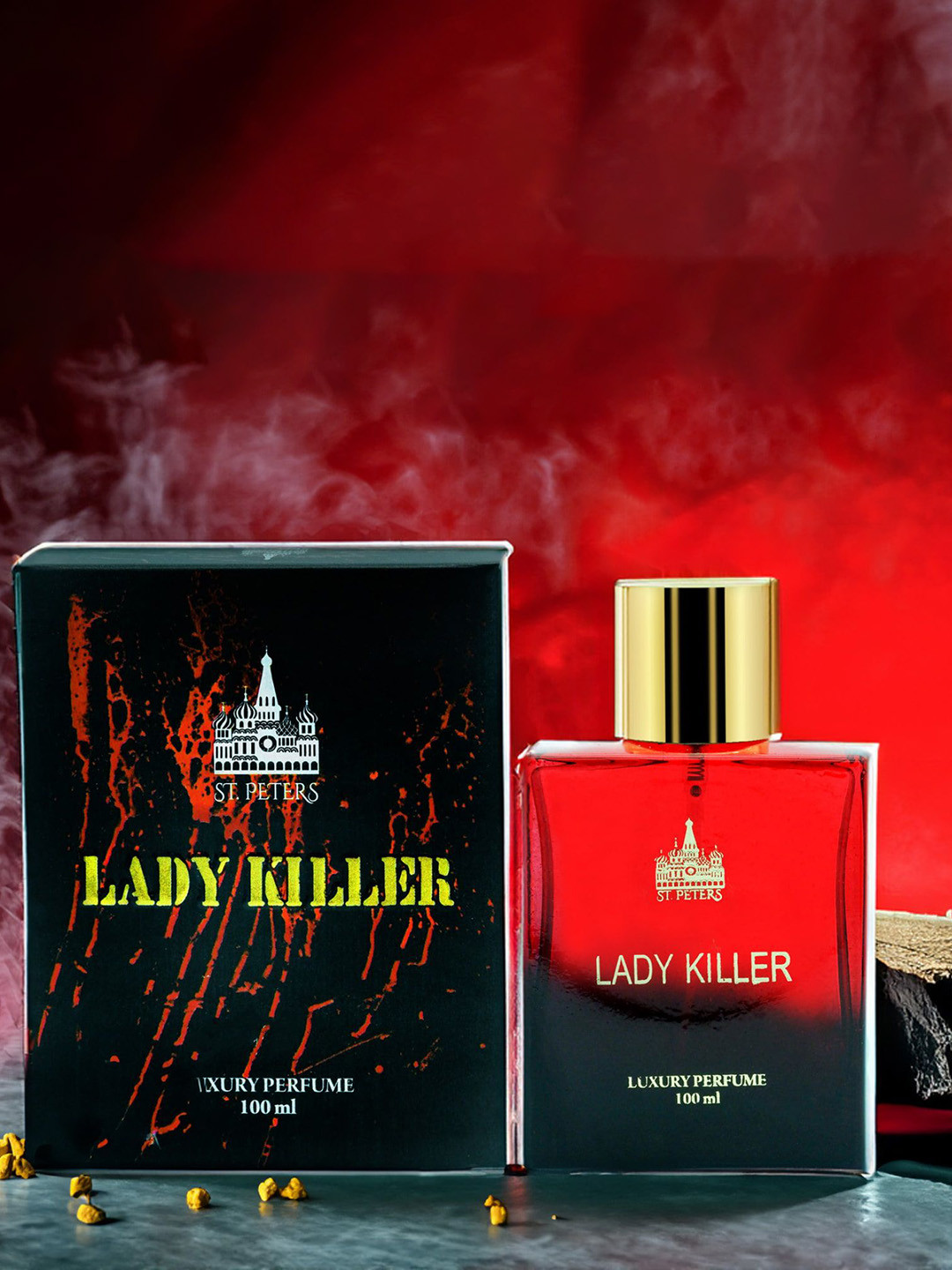 

OLGA PERFUMES Lady Killer Long Lasting Perfume - 100 ml, Red
