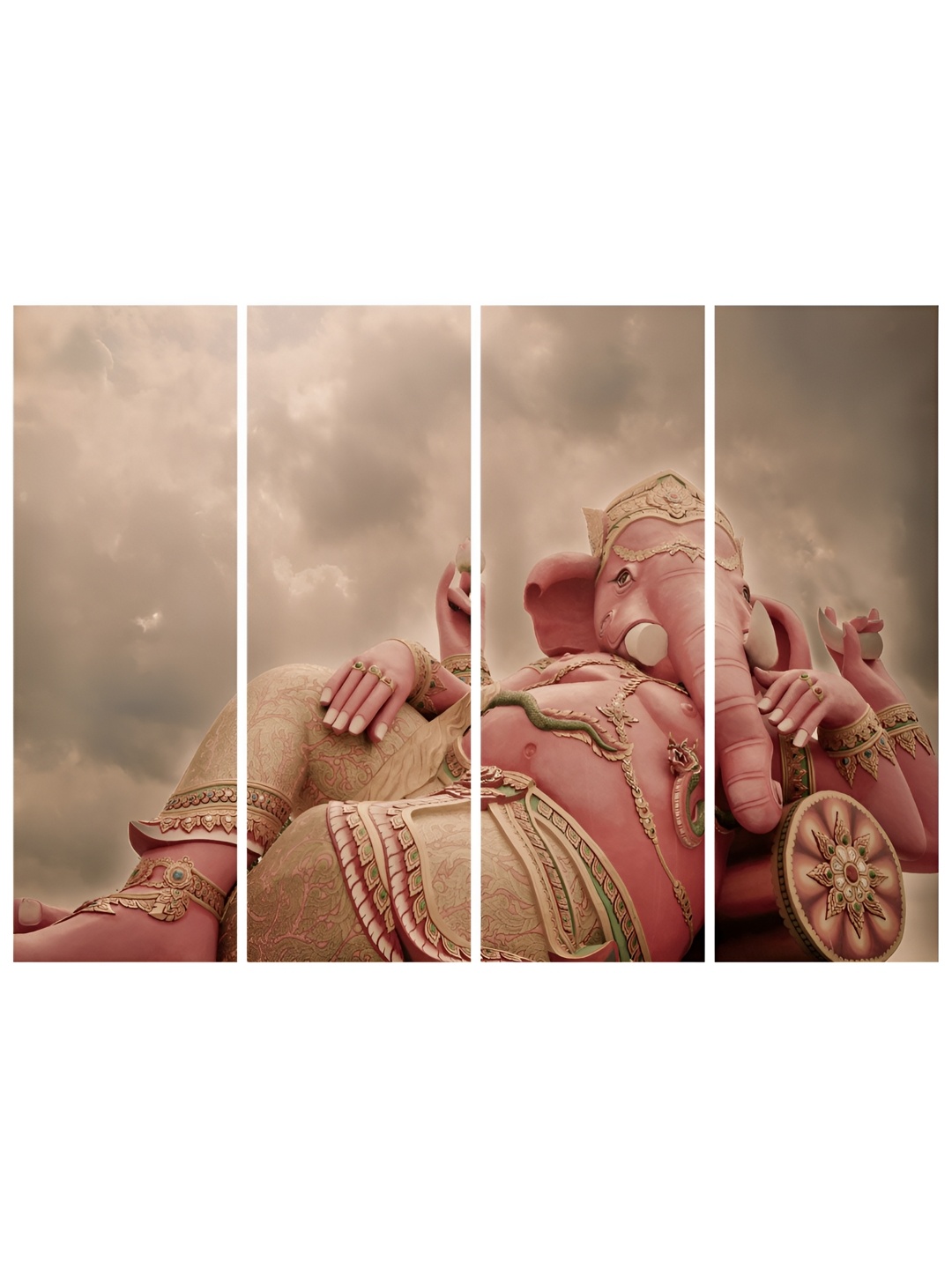

Inephos Pink 1 Piece Canvas Religious Wall Paintings