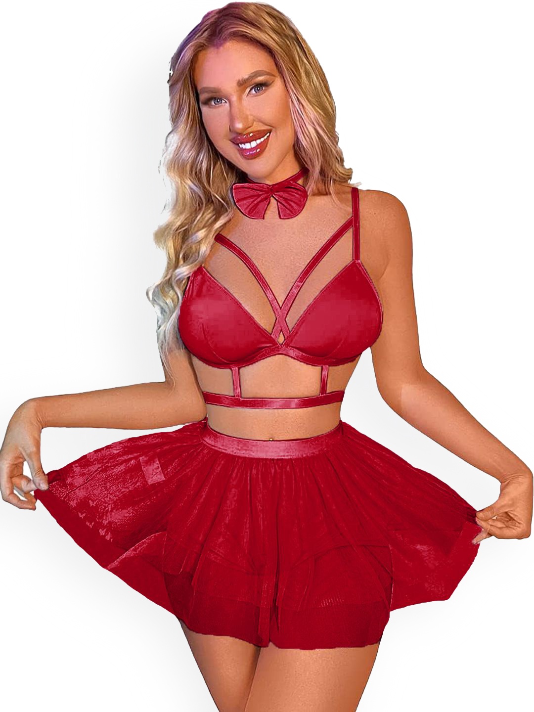 

Krelin Net Baby Doll, Red