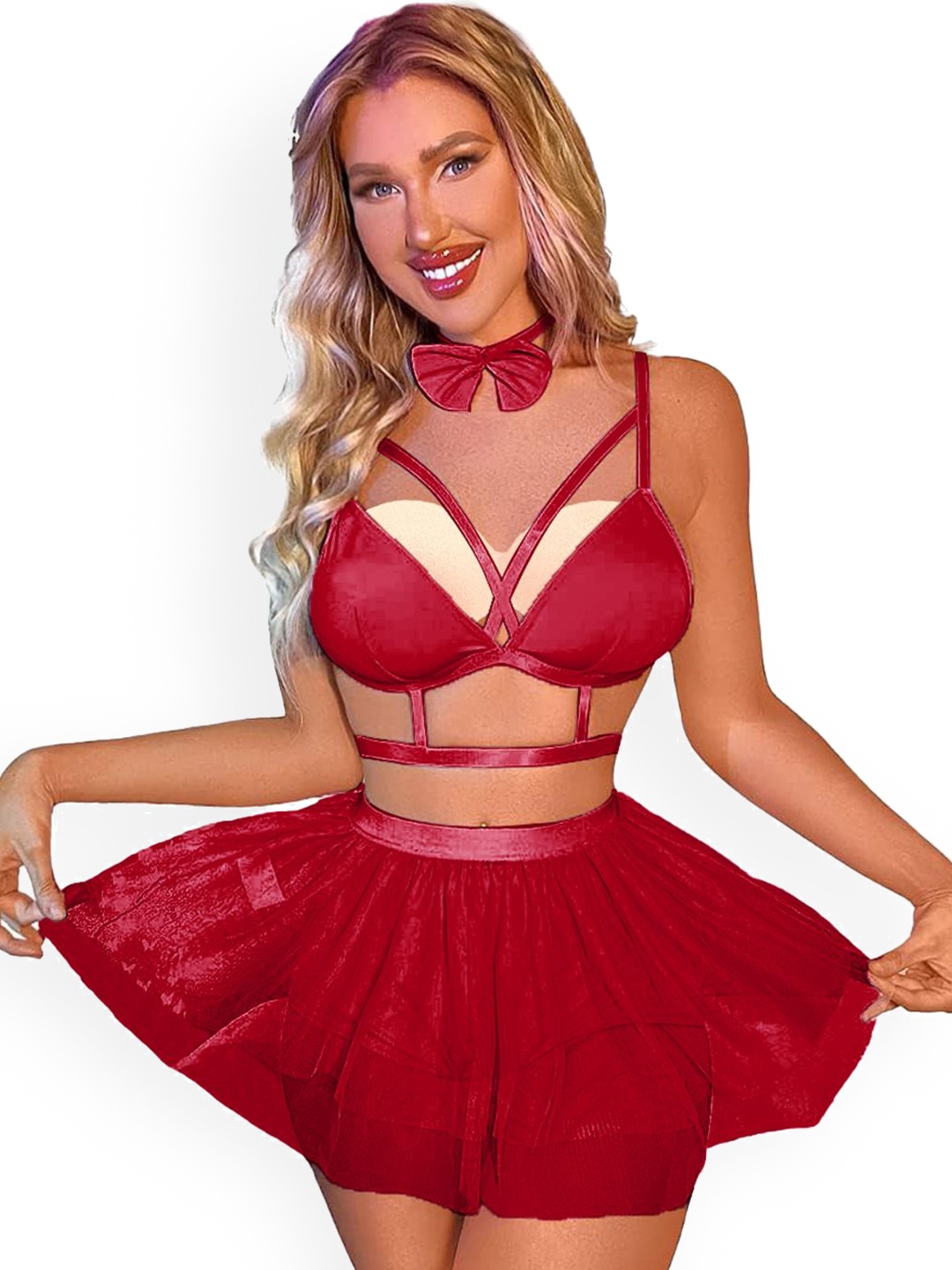 

Krelin Net Baby Doll, Red