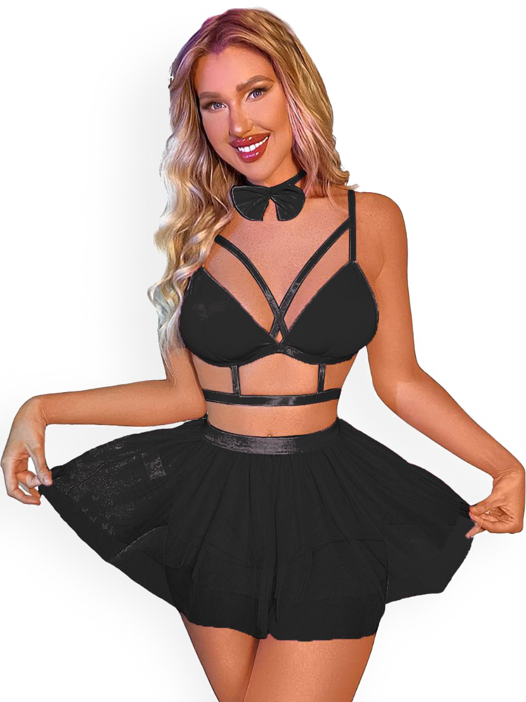 

Krelin Net Baby Doll, Black