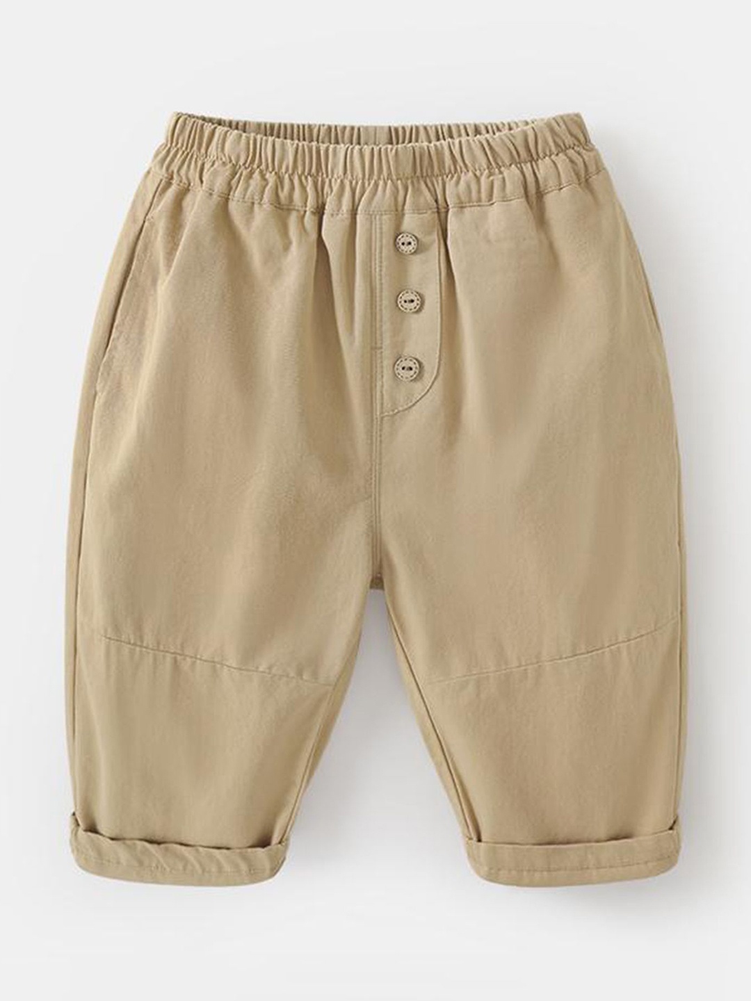 

LULU & SKY Kids Tapered-Fit Regular Trousers, Khaki