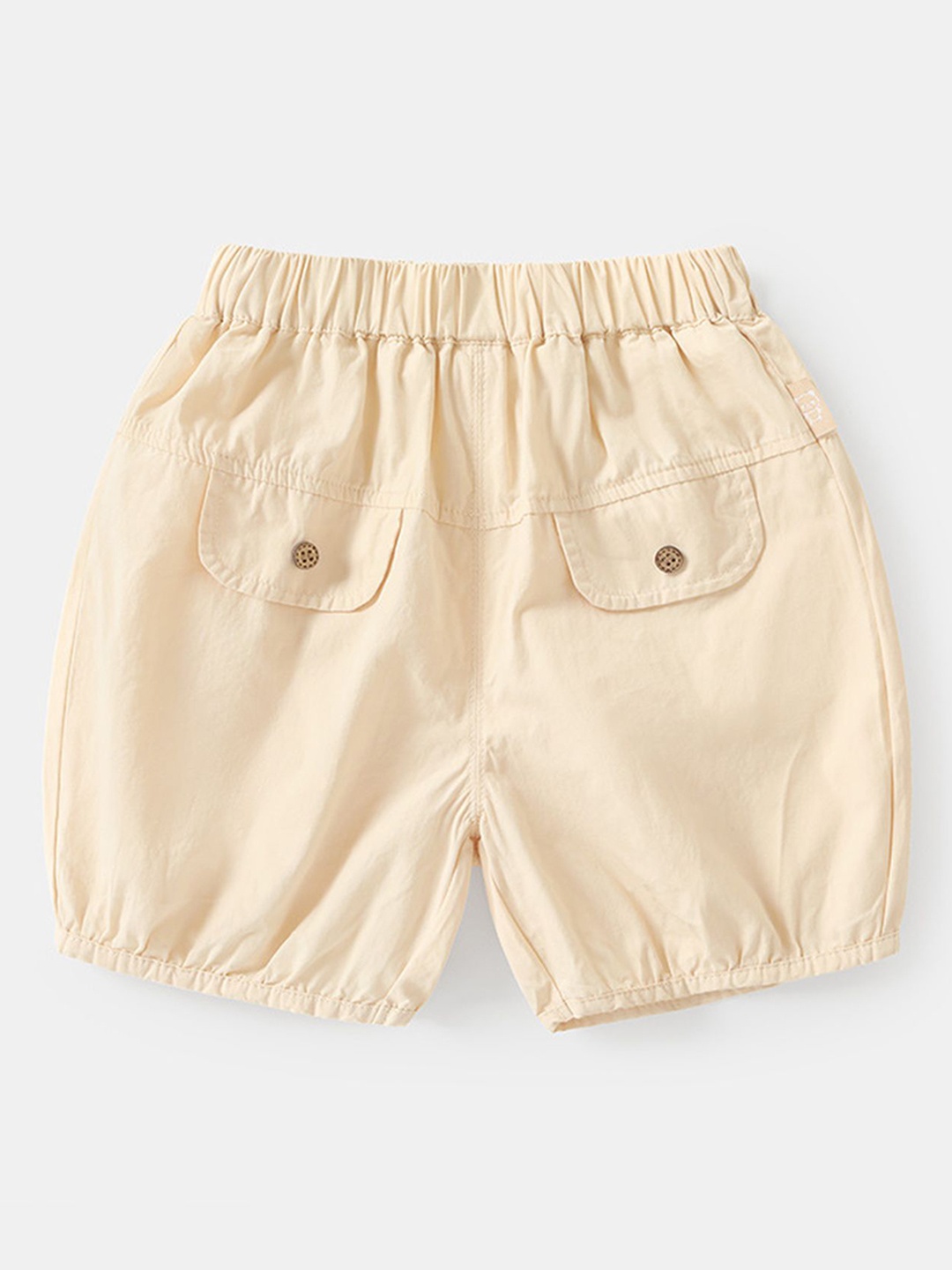 

LULU & SKY Girls High-Rise Shorts, Beige