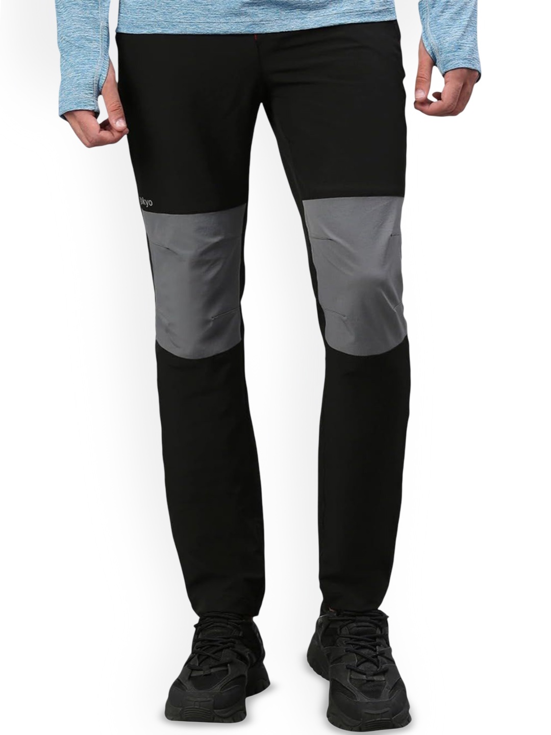 

GOKYO Men Shimla Trekking Track Pants, Black
