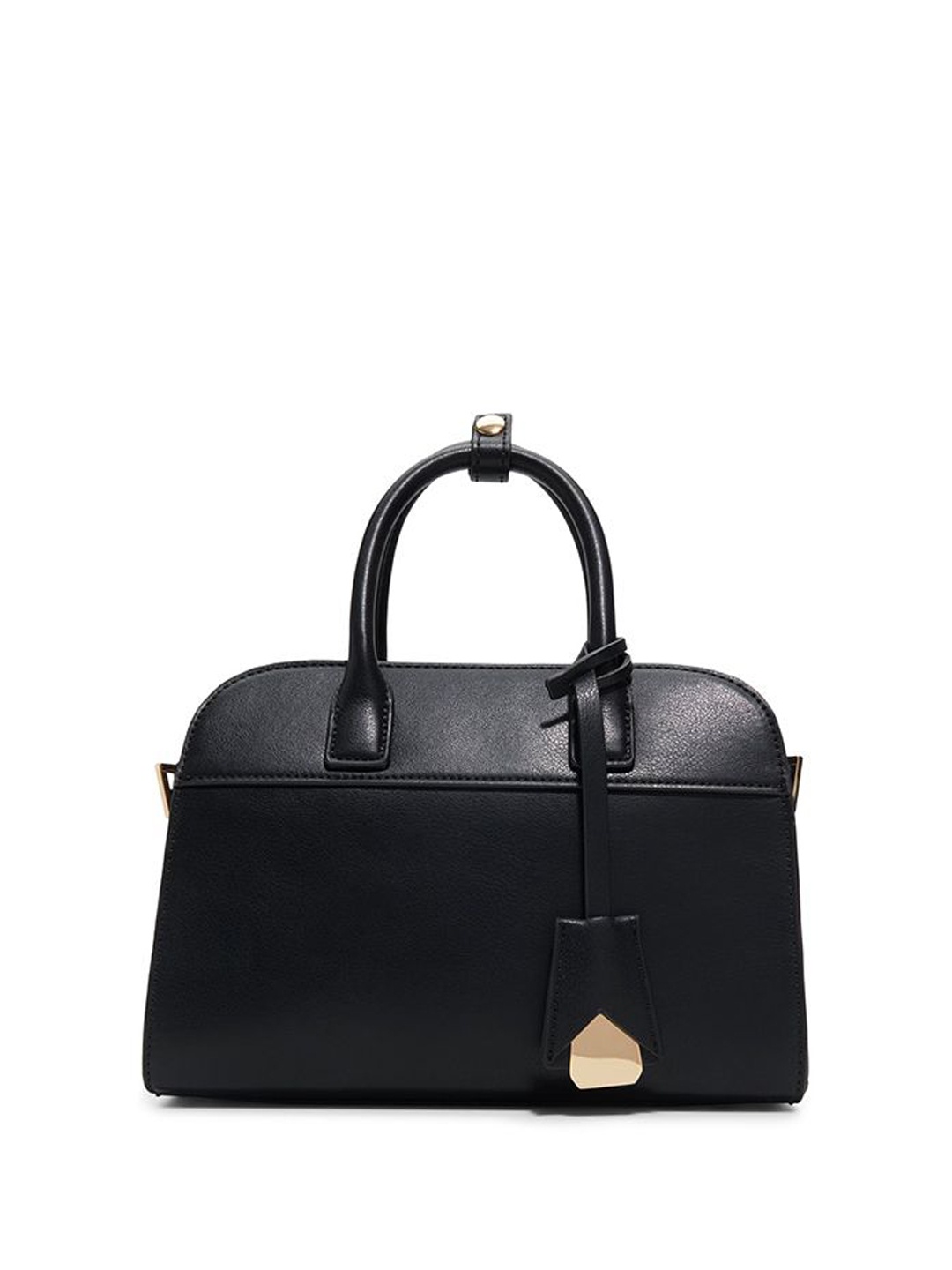 

Call It Spring Women Textured Structured Handheld Bag, Black