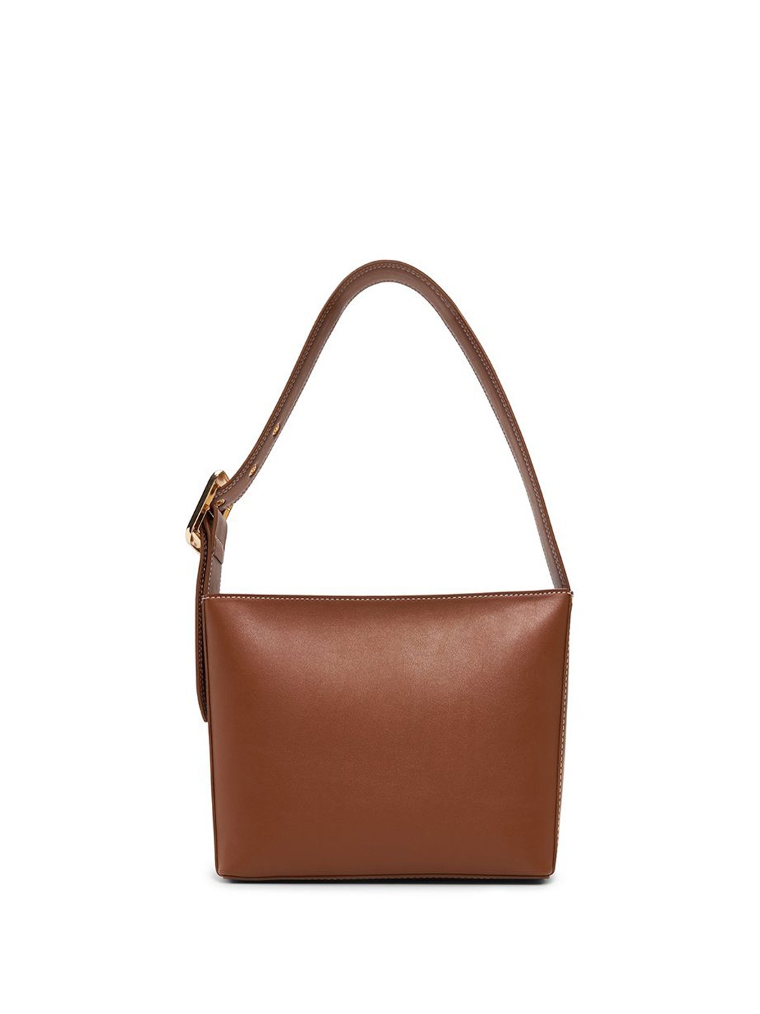 

Call It Spring Women Solid Structured Shoulder Bag, Brown