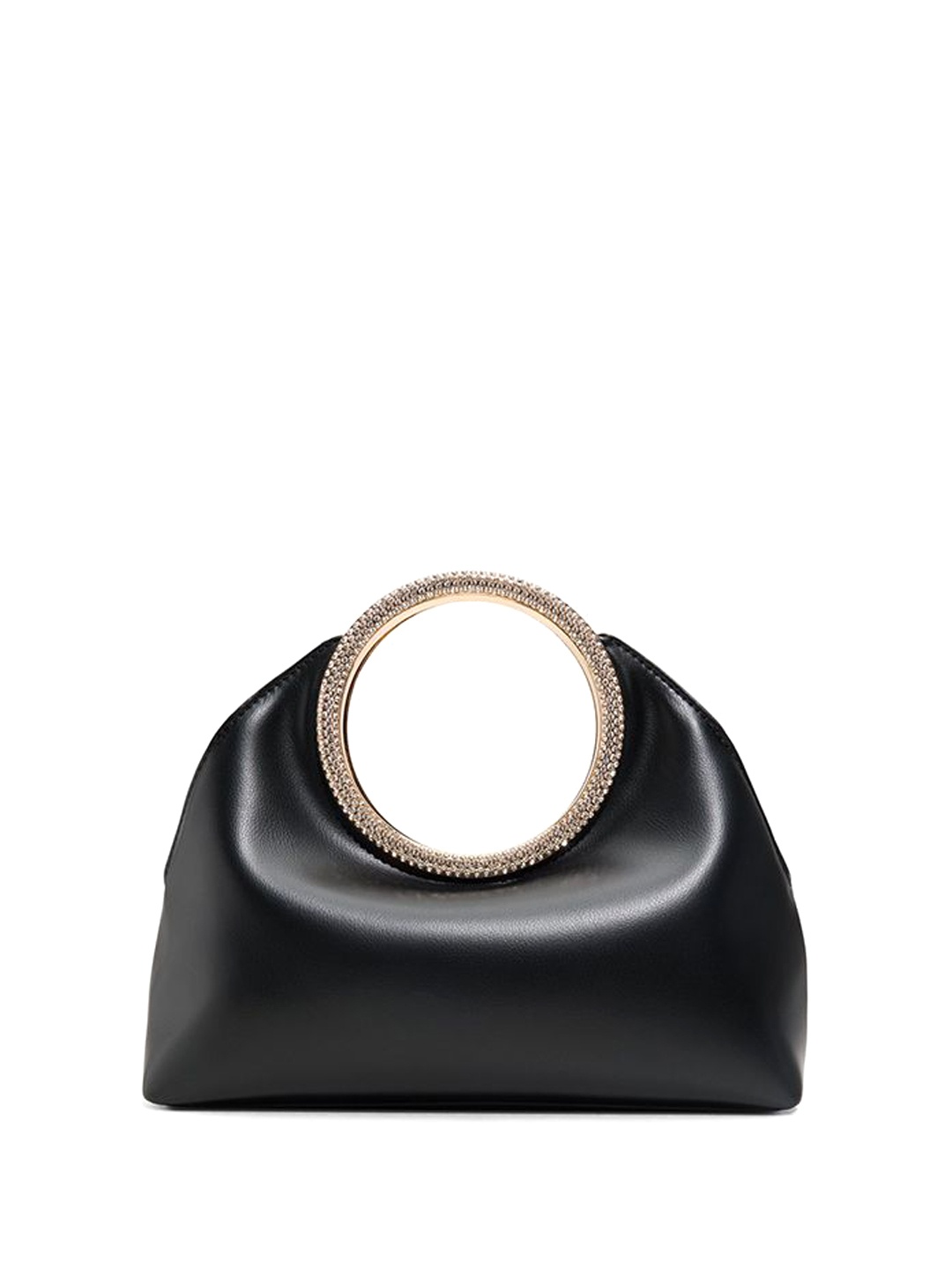 

Call It Spring Women Textured Handheld Bag, Black