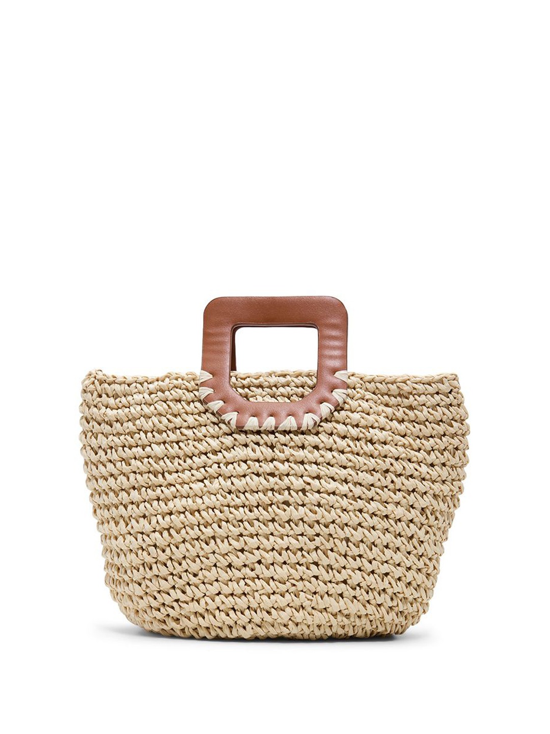 

Call It Spring Women Self Design Handheld Bag, Beige