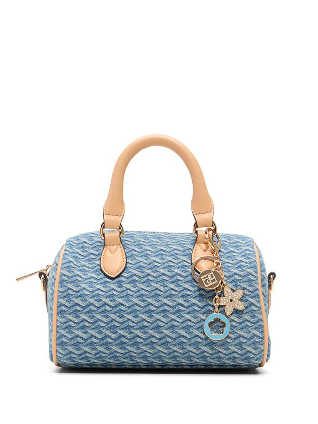 

Call It Spring Women Geometric Printed Bowling Handheld Bag, Blue