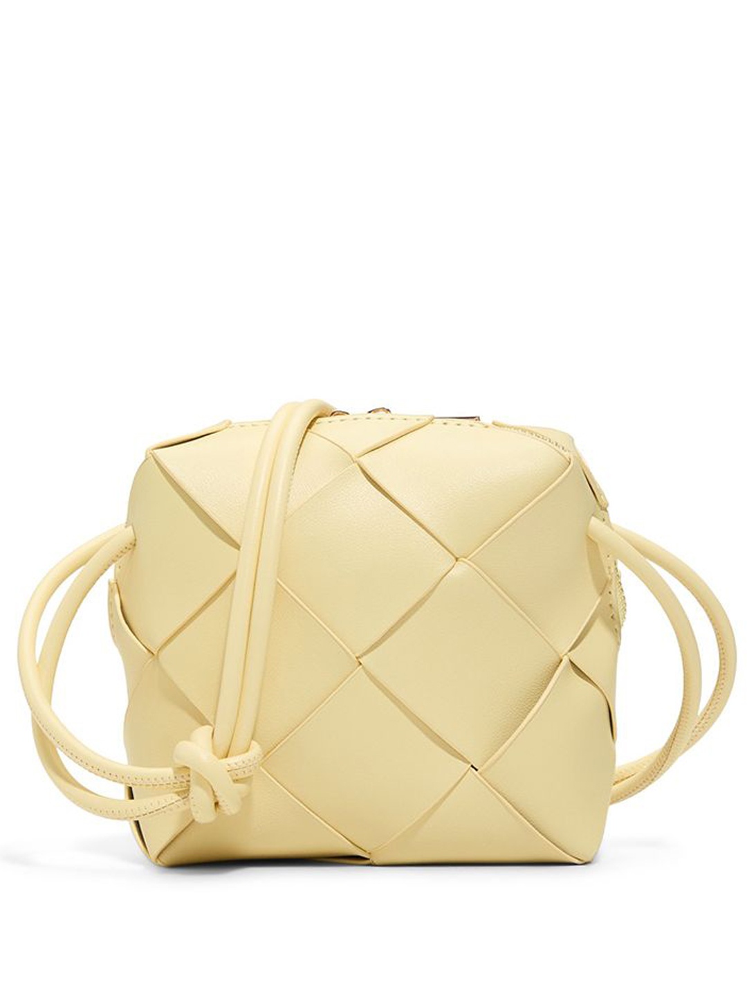 

Call It Spring Women Textured Crossbody Sling Bag, Yellow