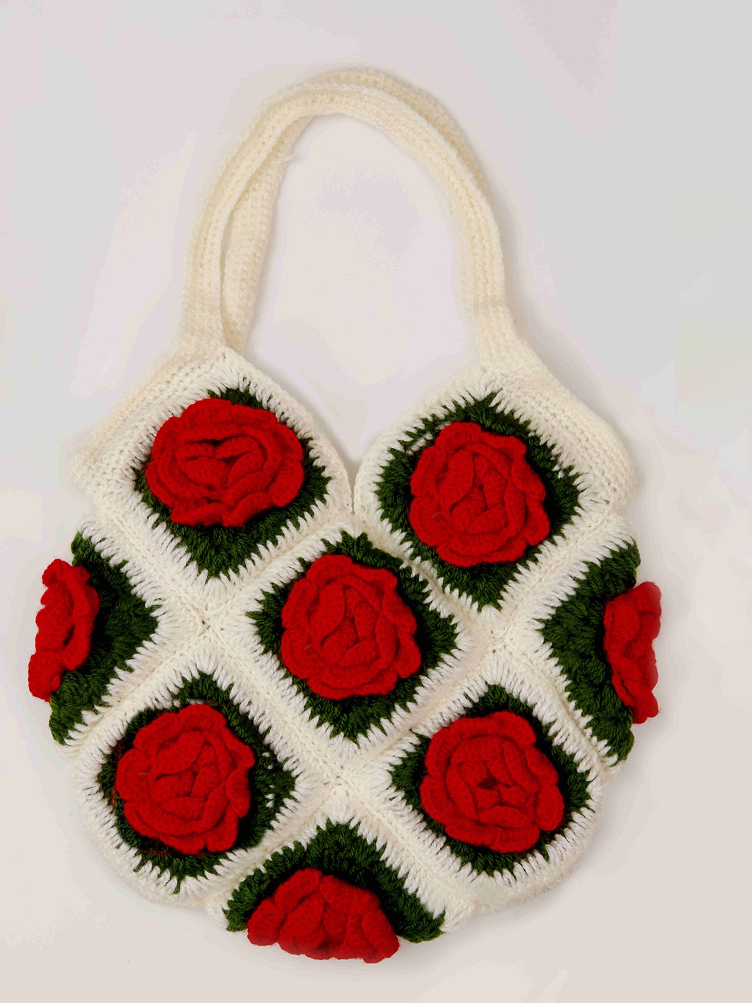 

Filauri Women Floral Textured Cherry Red Shoulder Bag