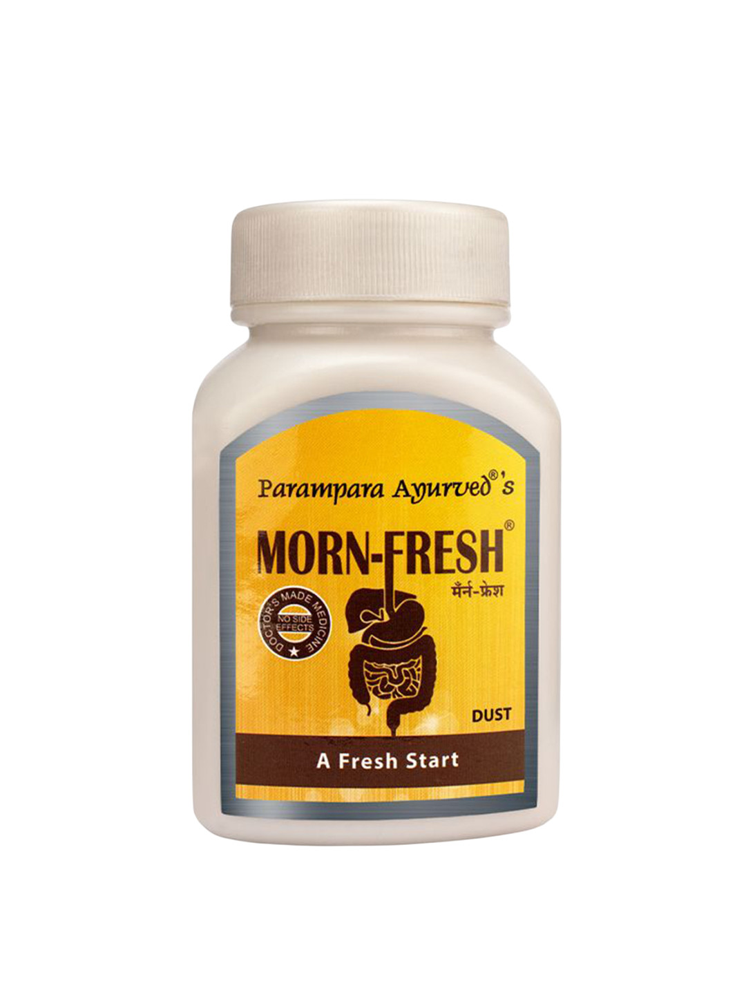 

Parampara Ayurved Morn Fresh Dust For Digestion - 100 g, Brown