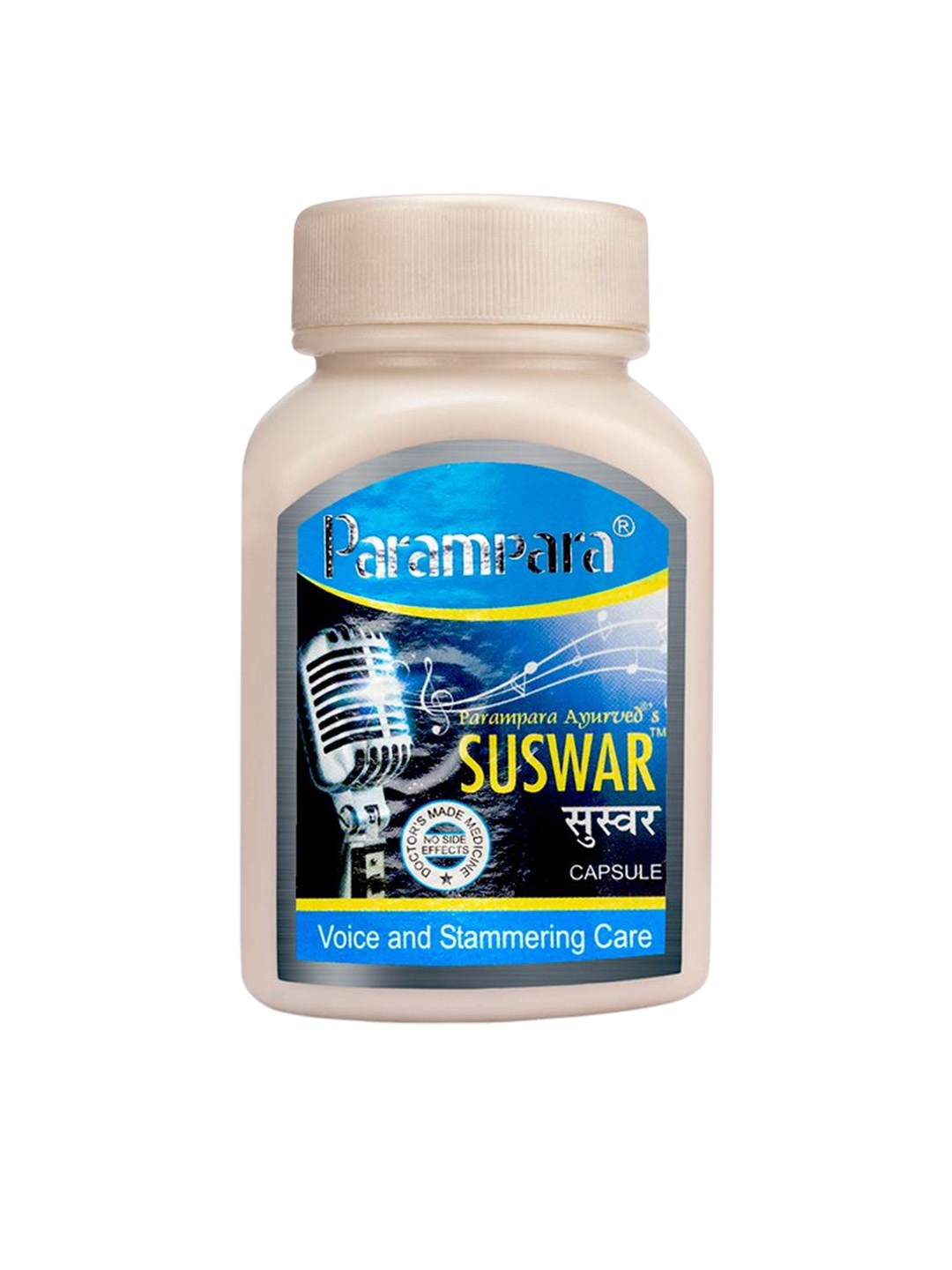 

Parampara Ayurved Suswar Capsules - 150 No, Brown