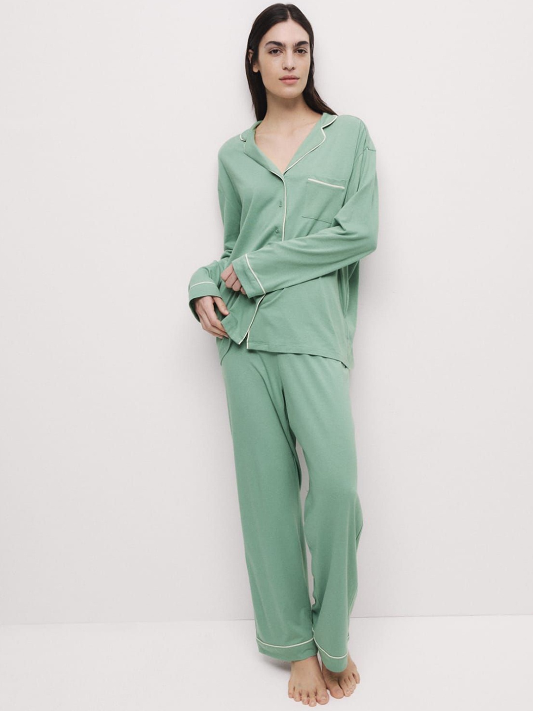 

Marks & Spencer Women Night suit, Green