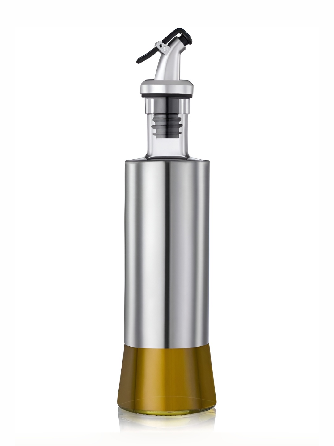 

We3 Grey Glass Dishwasher Safe Oil Dispenser