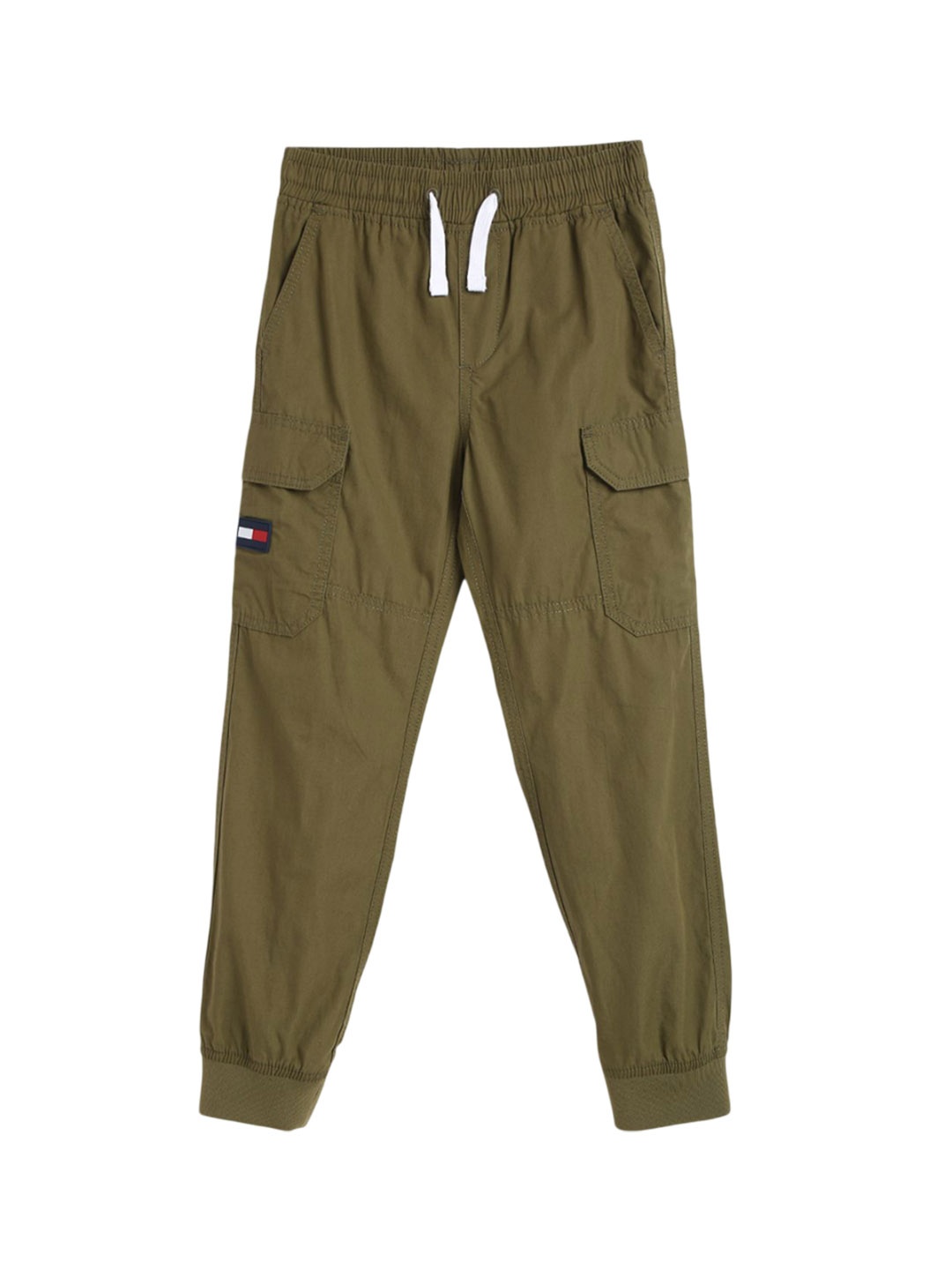 

Tommy Hilfiger Boys Cargos Trousers, Green