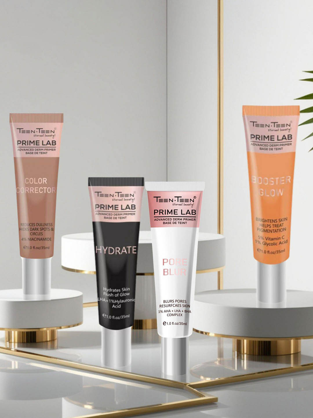 

TEEN TEEN COSMETICS Hydrate Prime Lab Advanced Derm Primer Base De Teint - 35ml, Transparent