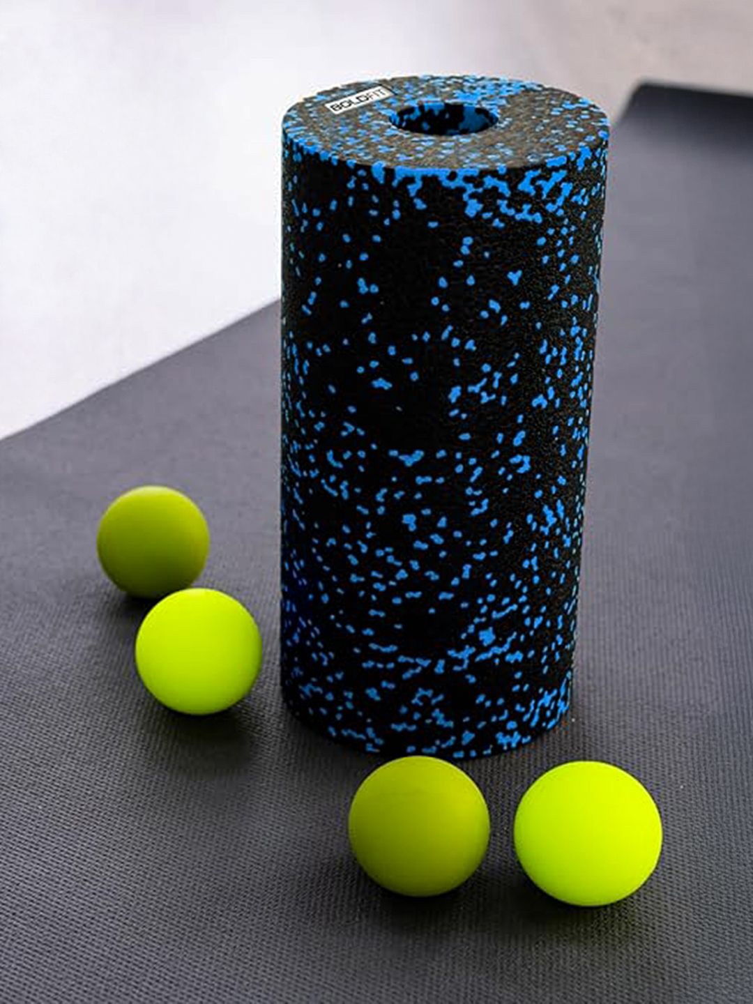 

BOLDFIT Unisex Foam Roller Elite - 45 cm, Black