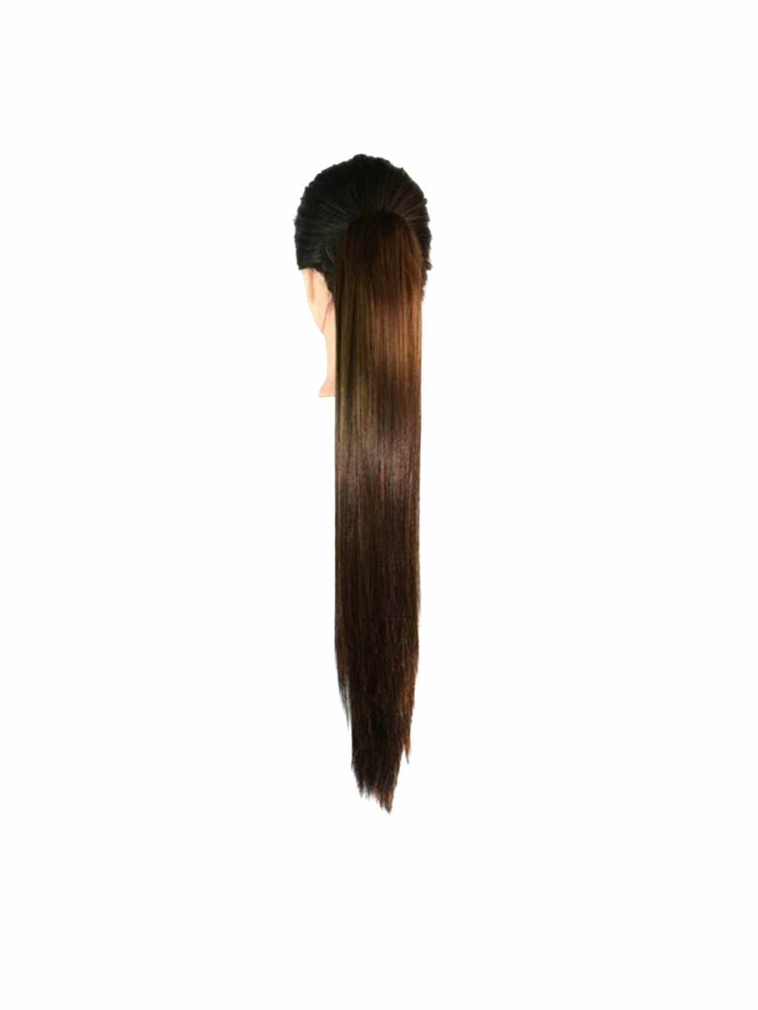

CRIBE Clip-In Ponytail Straight Hair Extension - Brown - 20 Inch