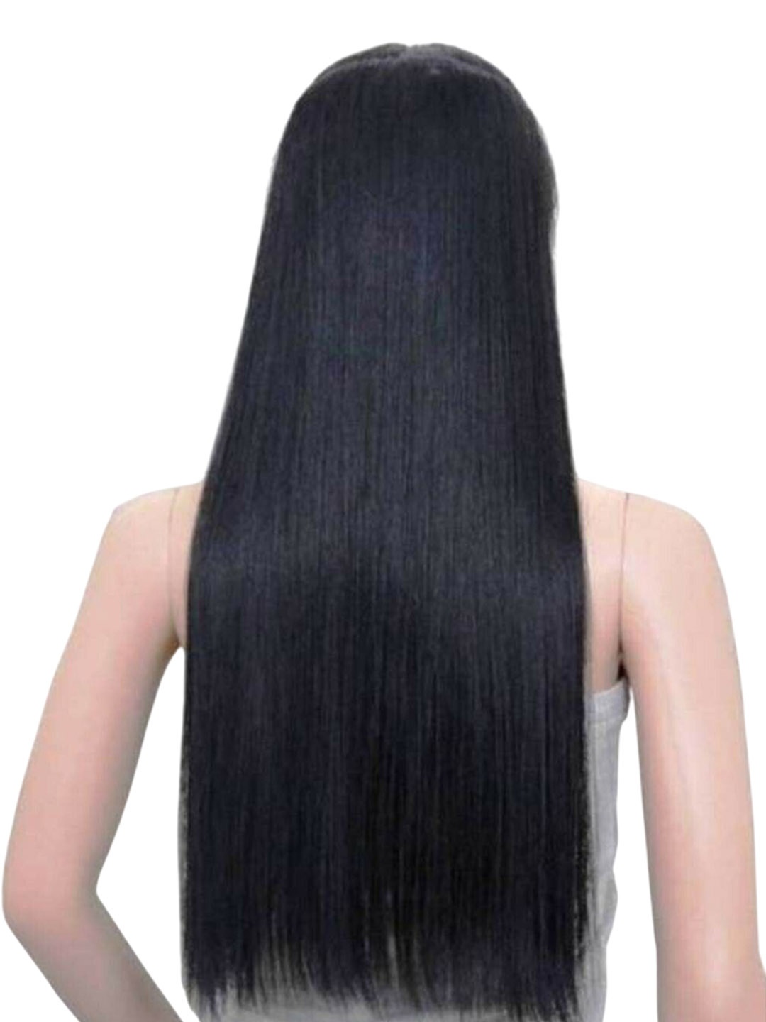 

CRIBE Clip-in Straight Ponytail Hair Extension - Black - 24 Inch