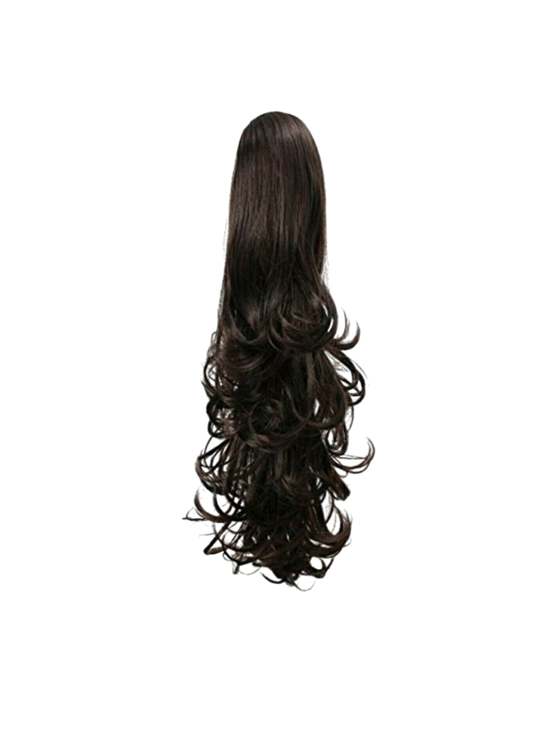 

CRIBE Clutch-On Wavy Ponytail Hair Extension - Black - 20 Inch