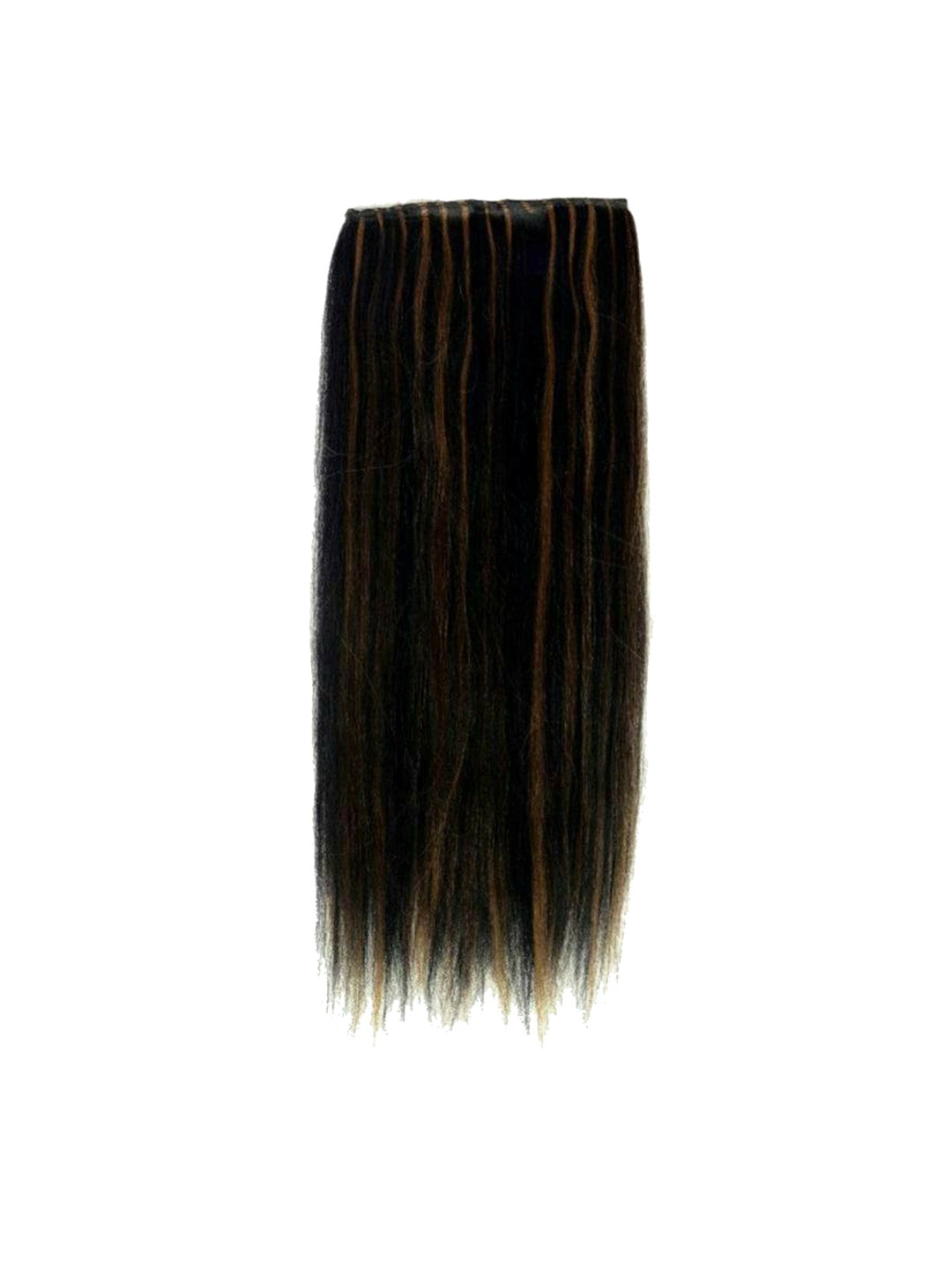 

CRIBE Clip-In Straight Ponytail Hair Extension - Highlight- 24 Inch, Brown