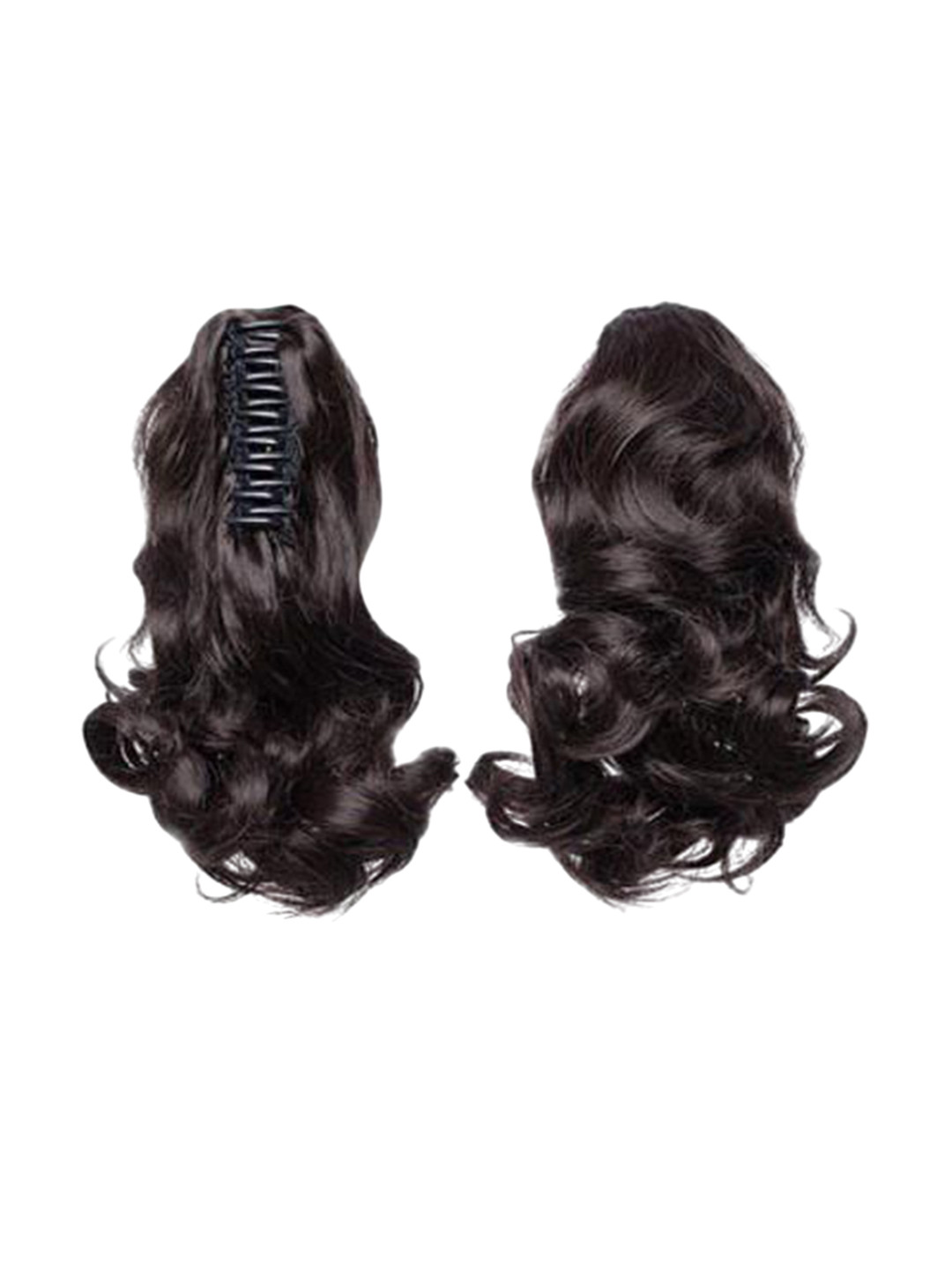 

CRIBE Clutch-On Curly Ponytail Hair Extension - Natural Brown - 24 Inch