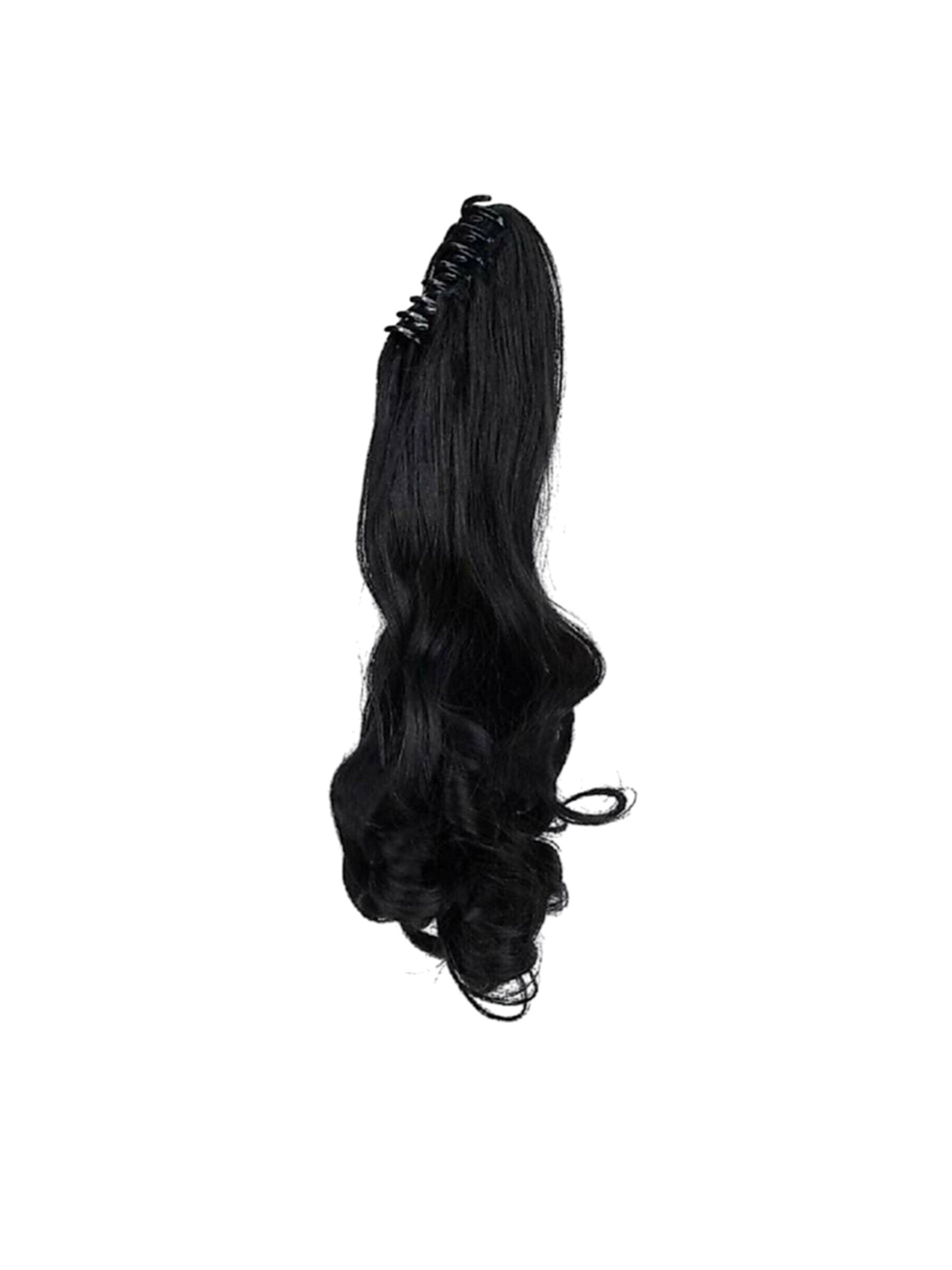 

CRIBE Clip-In Ponytail Wavy Hair Extension - Black - 22 Inch