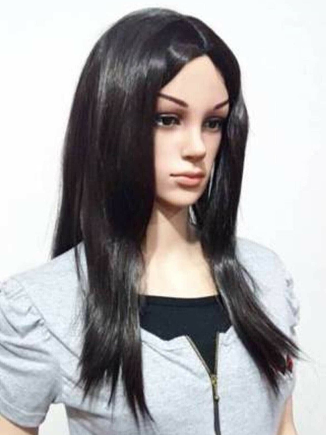 

CRIBE Halo Straight Toupee Hair Extension - Black - 14 Inch