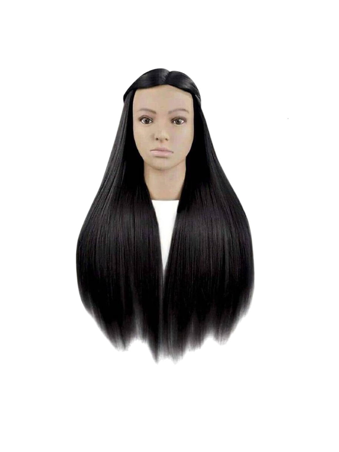 

CRIBE Halo Straight Toupee Hair Extension- Black- 24 Inch
