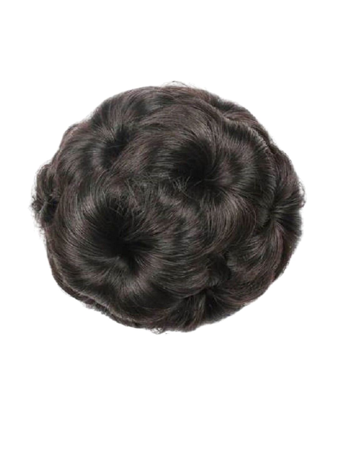 

CRIBE Clip-In Wavy Bun Hair Extension - Black - 6 Inch