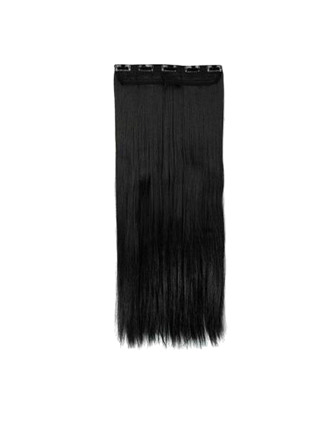 

CRIBE Clip-In Locks Straight Hair Extension - Black - 22 Inch