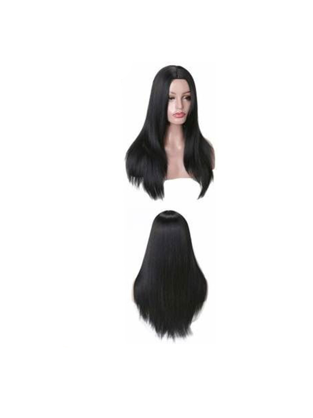 

CRIBE Halo Straight Toupee Hair Extension - Black - 24 Inch