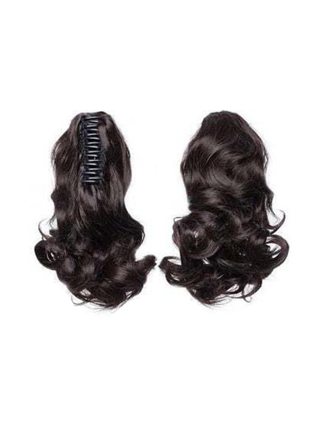 

CRIBE Clip-In Ponytail Wavy Hair Extension - Natural Brown - 24 Inch