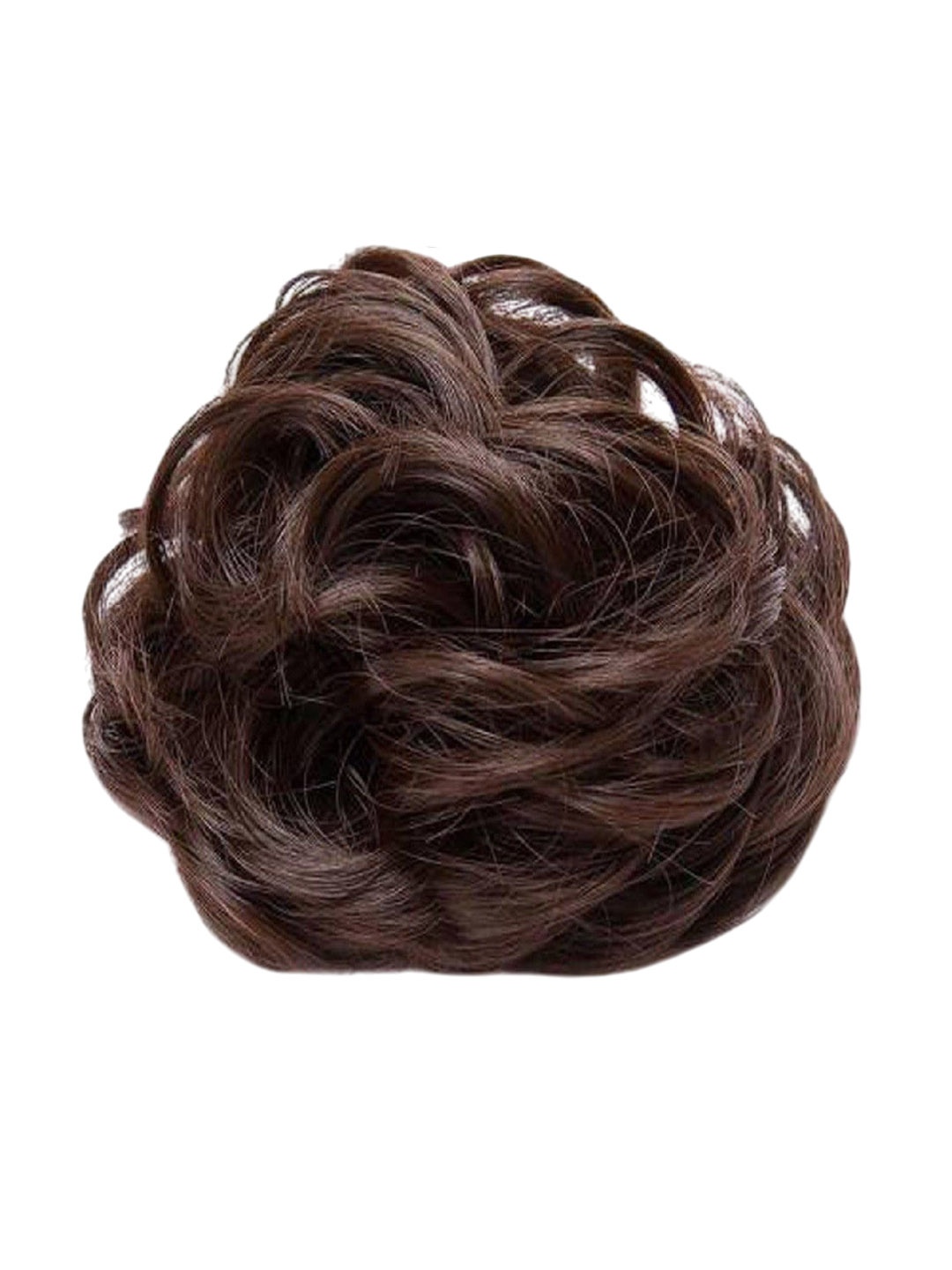 

CRIBE Halo Curly Bun Hair Extension - Brown - 5 Inch